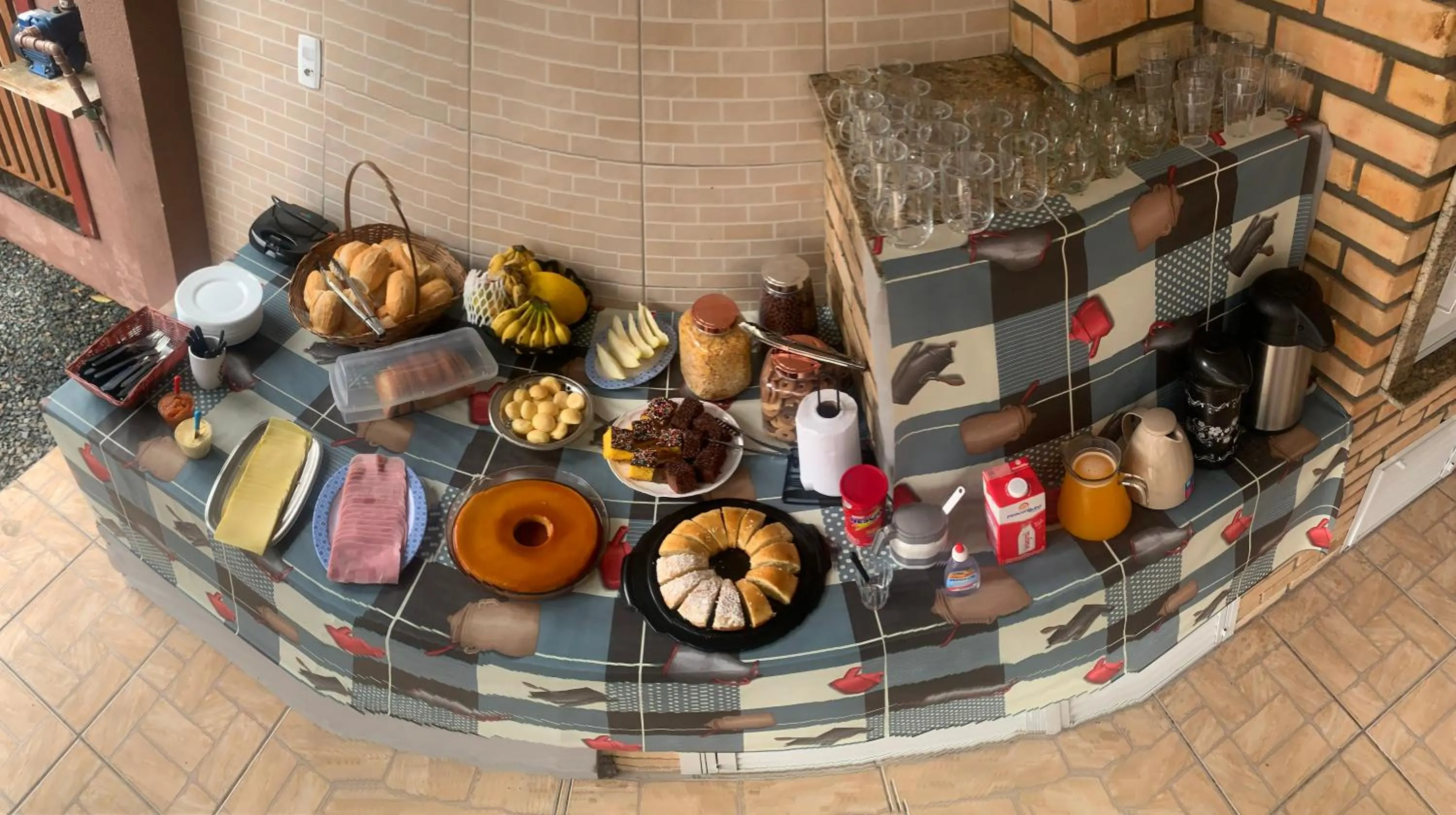 Food and drinks in Pousada Tio Tonho