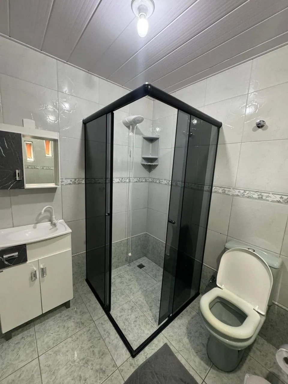 Shower in Pousada Tio Tonho