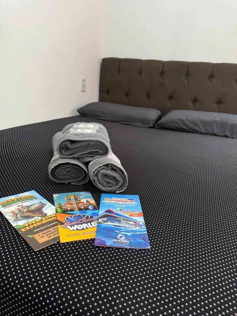 Bed in Pousada Tio Tonho