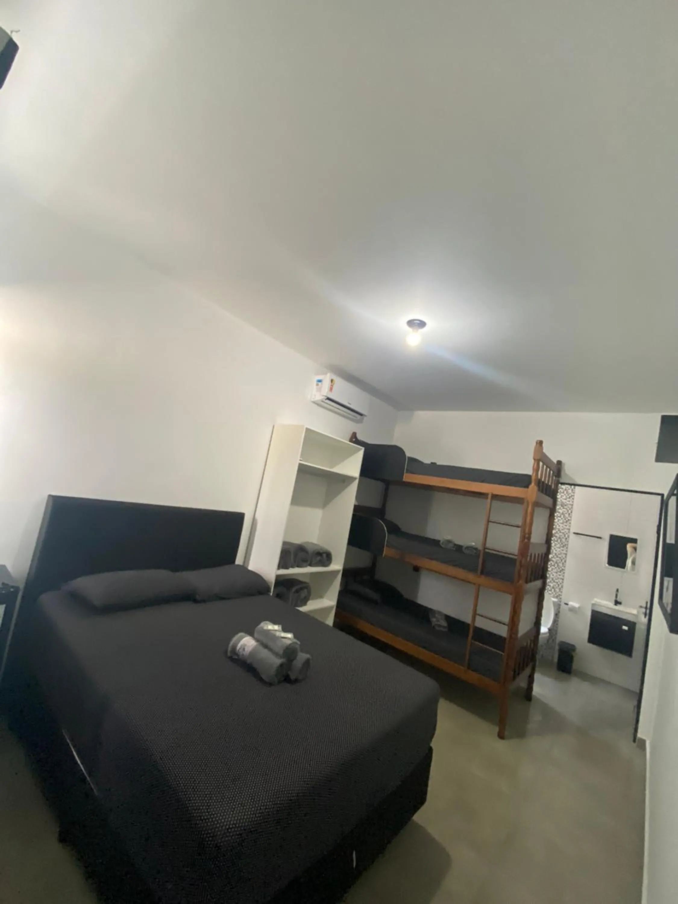 Bed in Pousada Tio Tonho