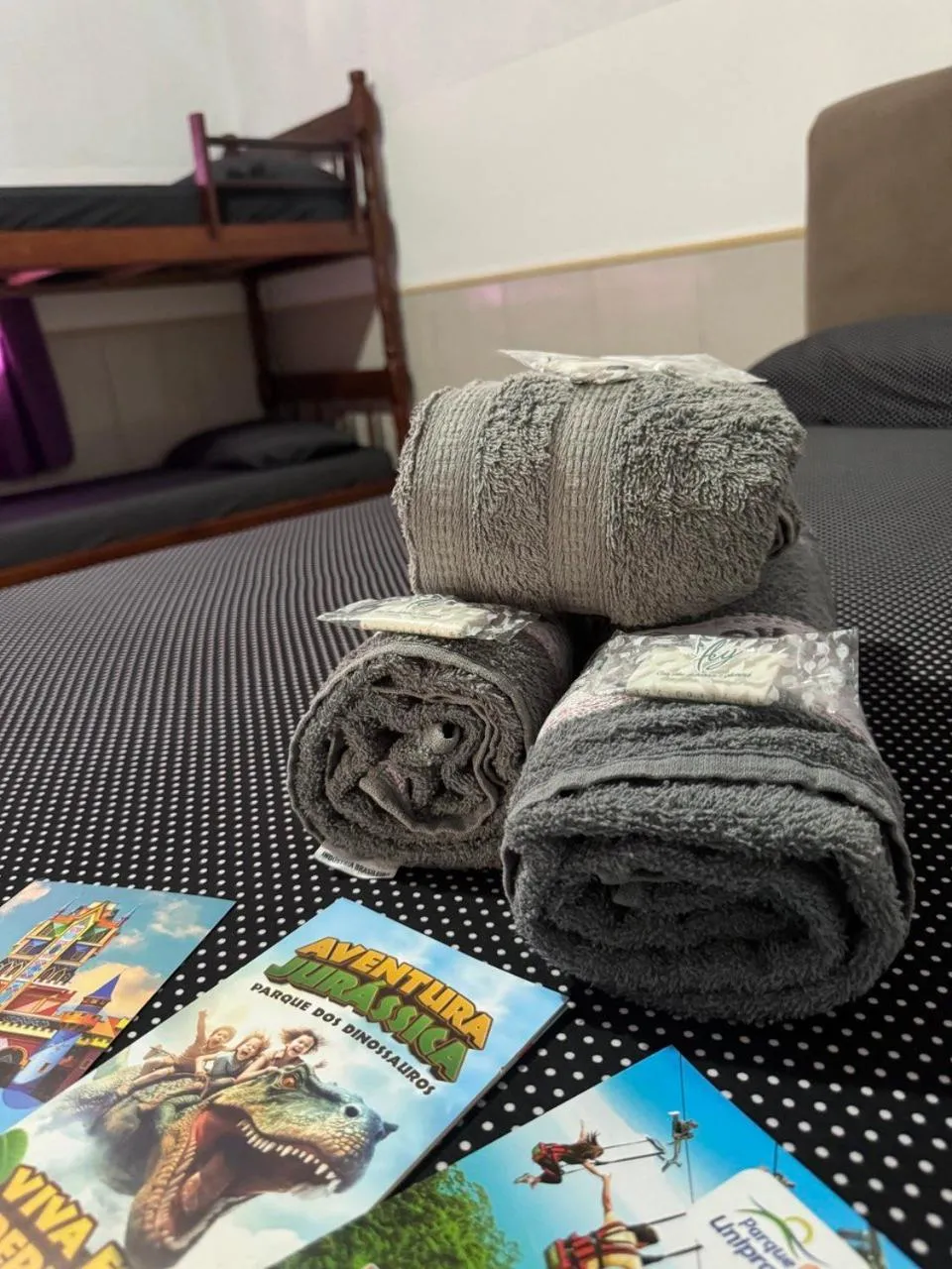 Bed in Pousada Tio Tonho