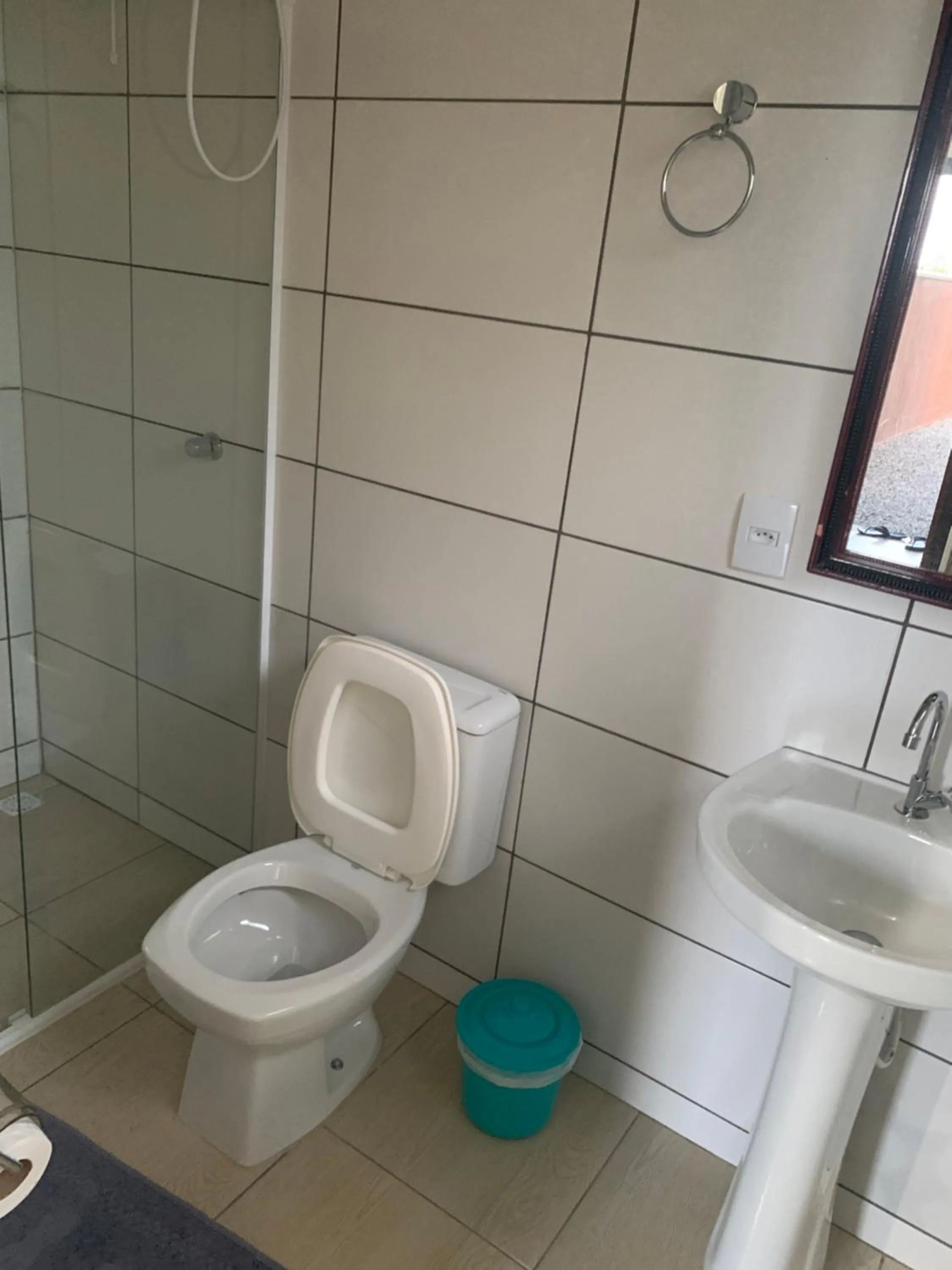 Shower in Pousada Tio Tonho