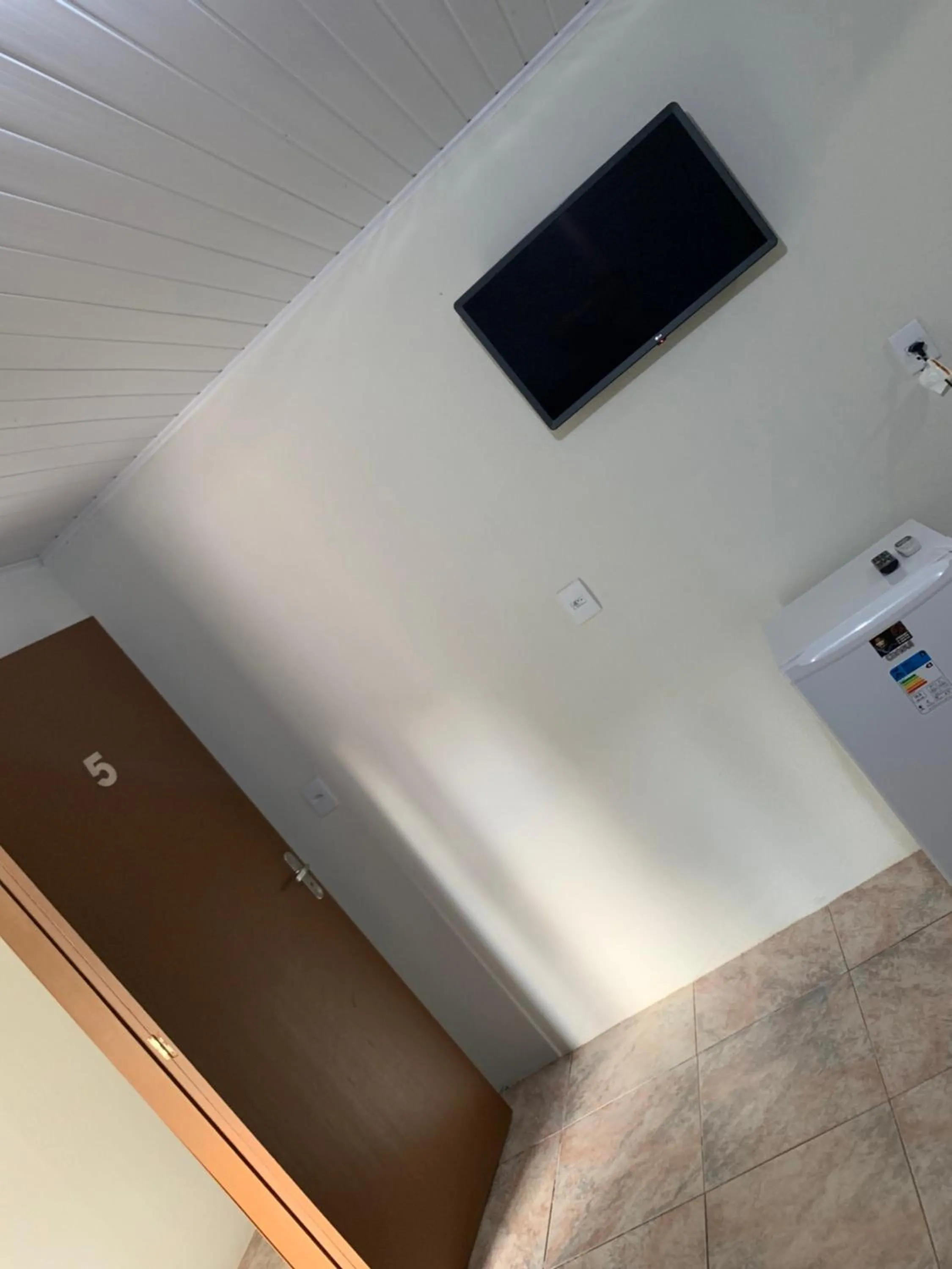 Bed in Pousada Tio Tonho