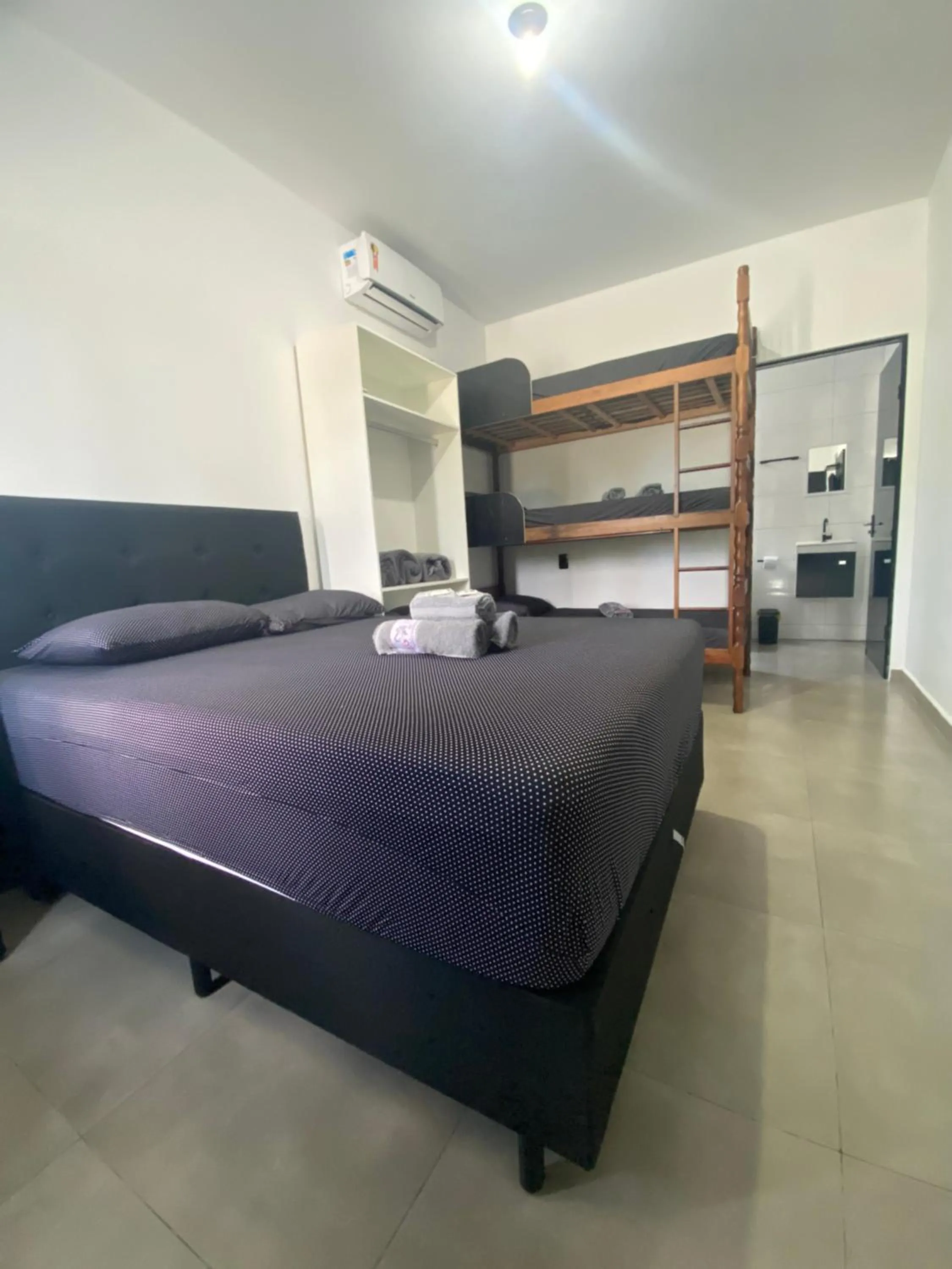 bunk bed in Pousada Tio Tonho