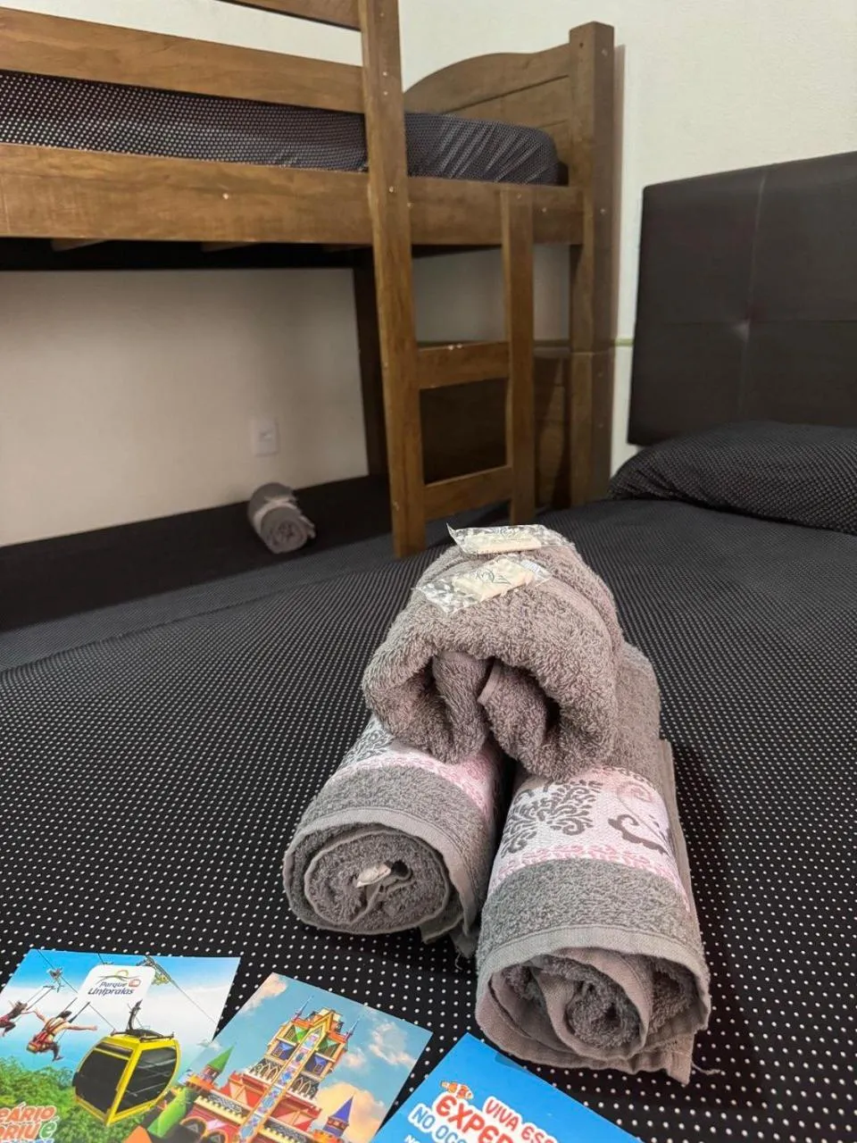 Bed in Pousada Tio Tonho