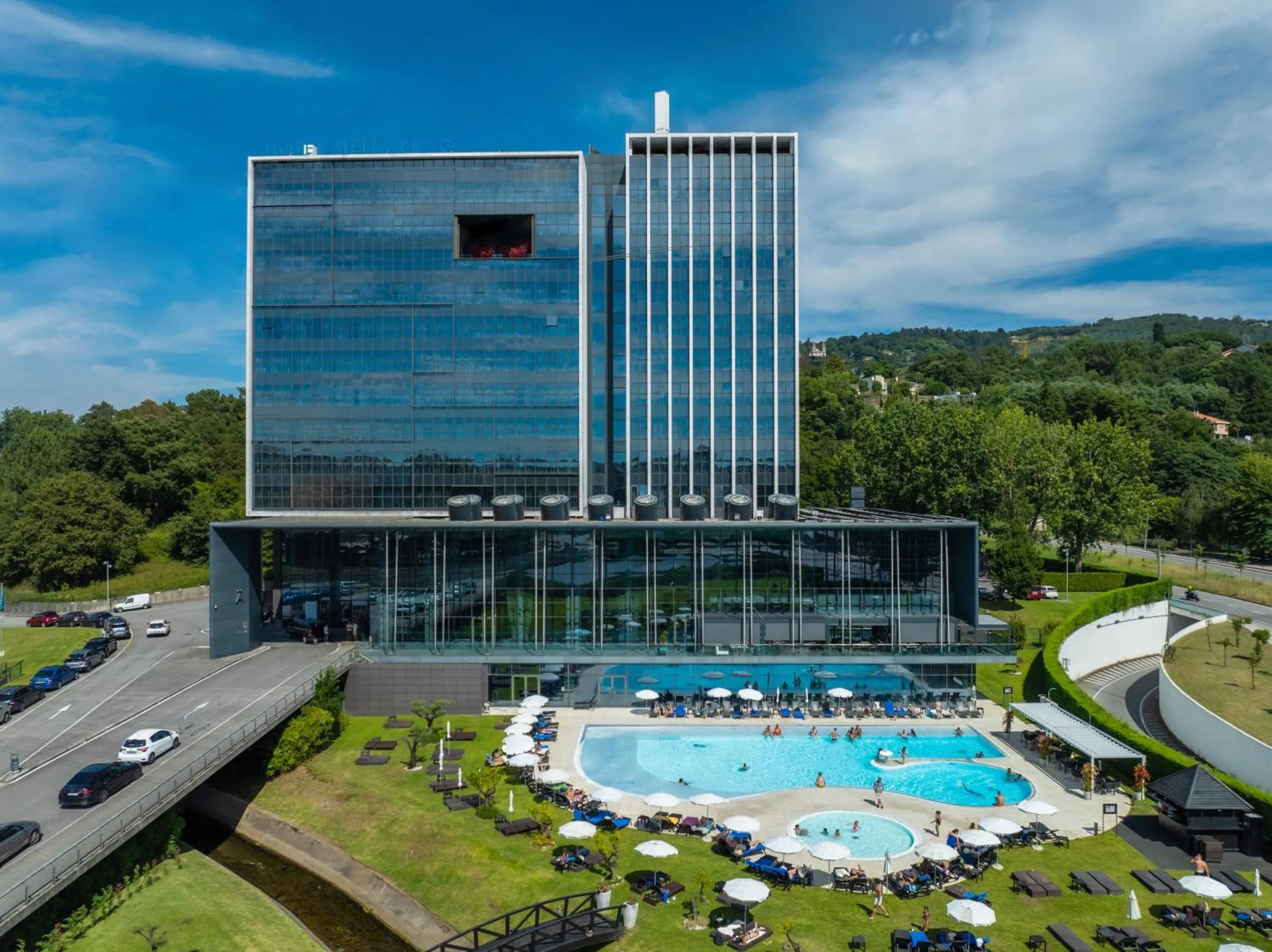 Property building in Melia Braga Hotel & Spa