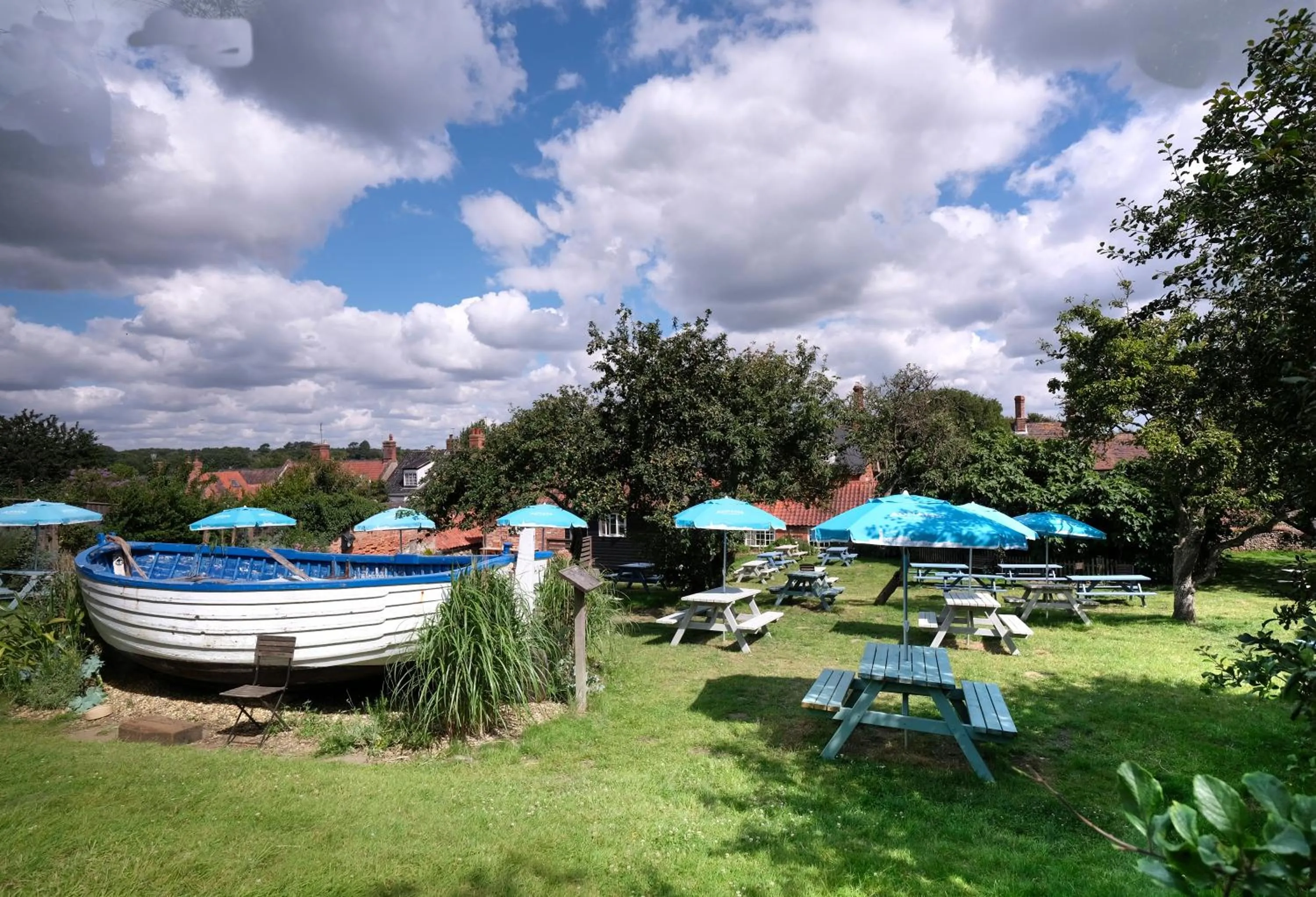 Garden in The Ship At Dunwich