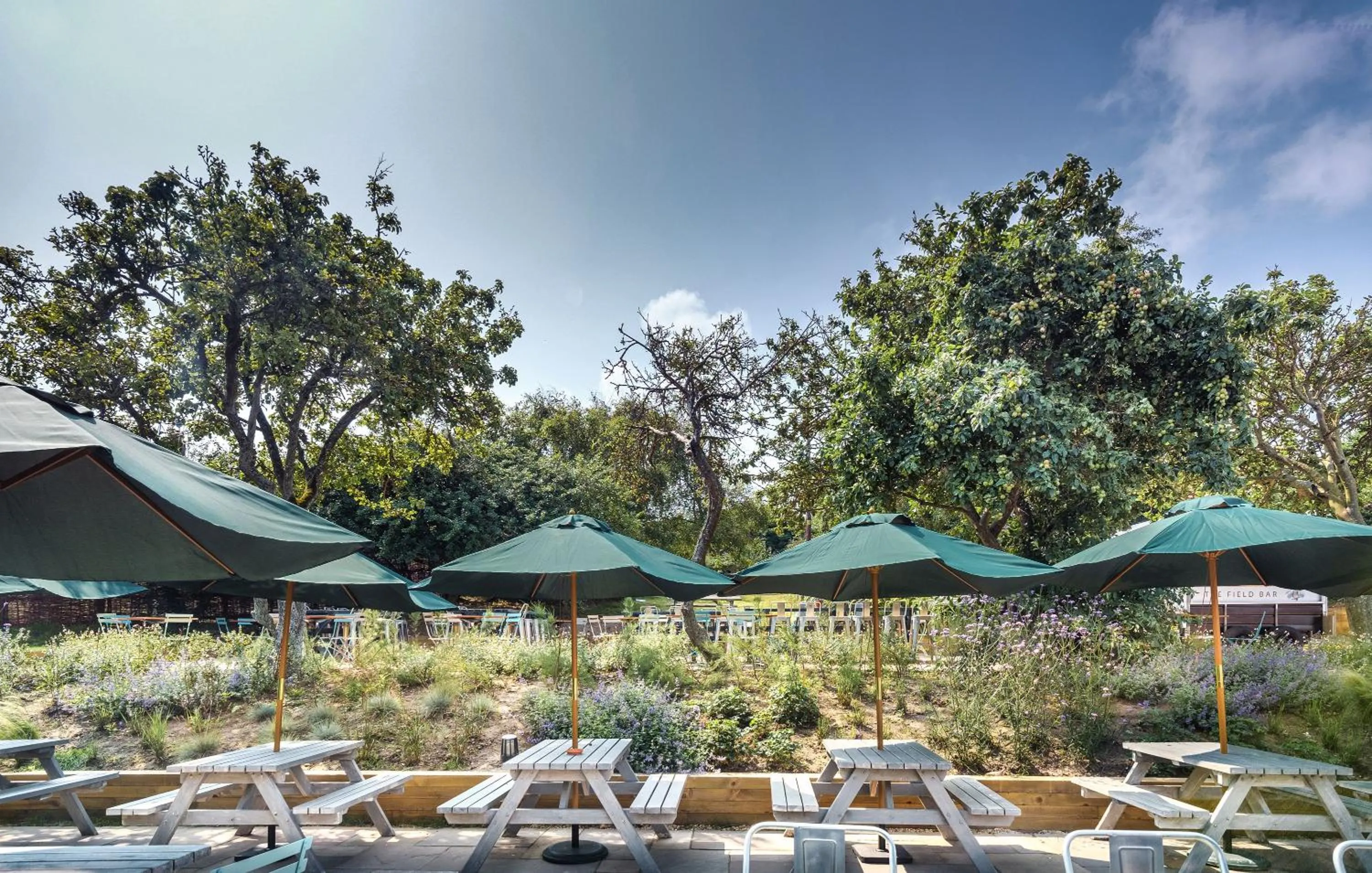 Patio in The Ship At Dunwich