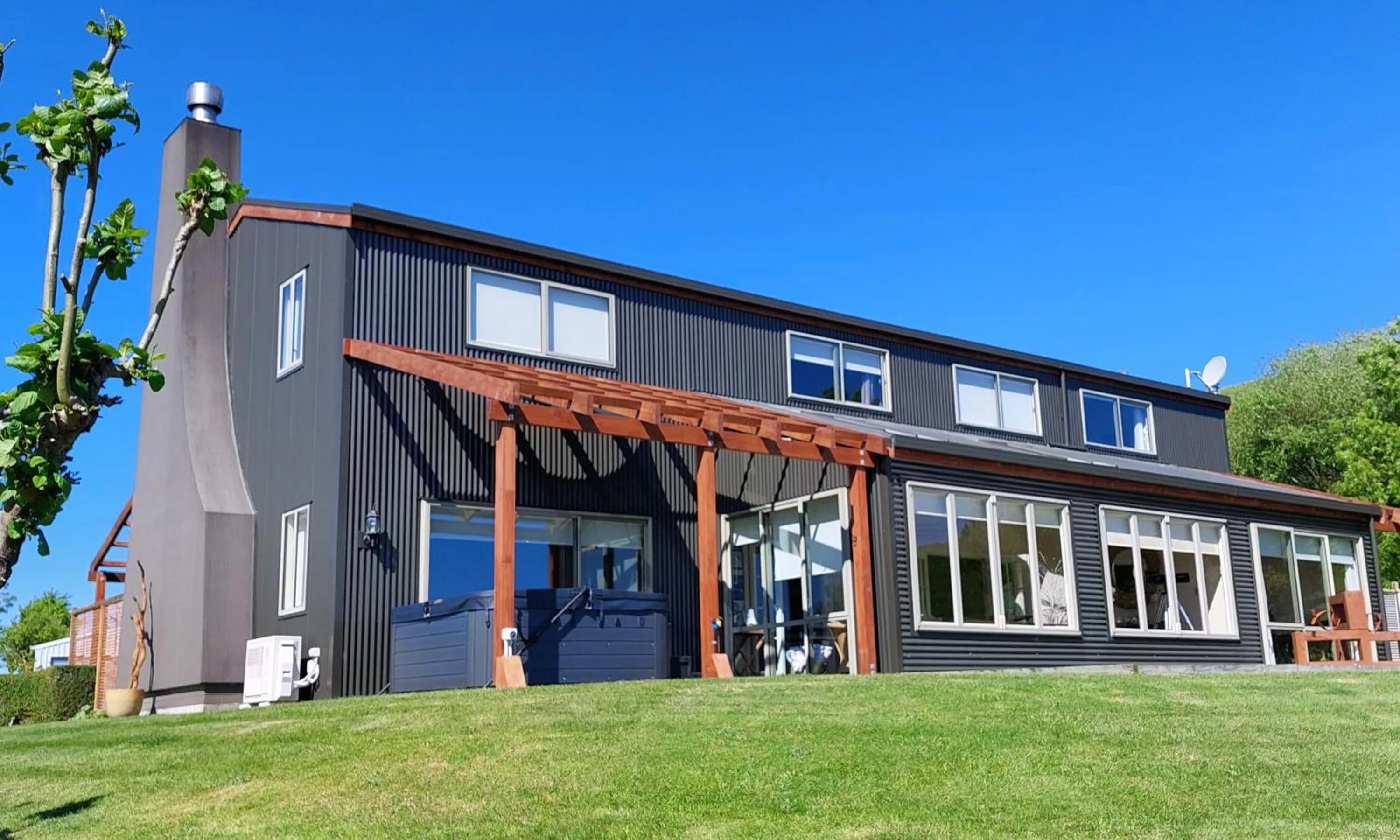 Balcony/Terrace in Country Lodge Kinloch