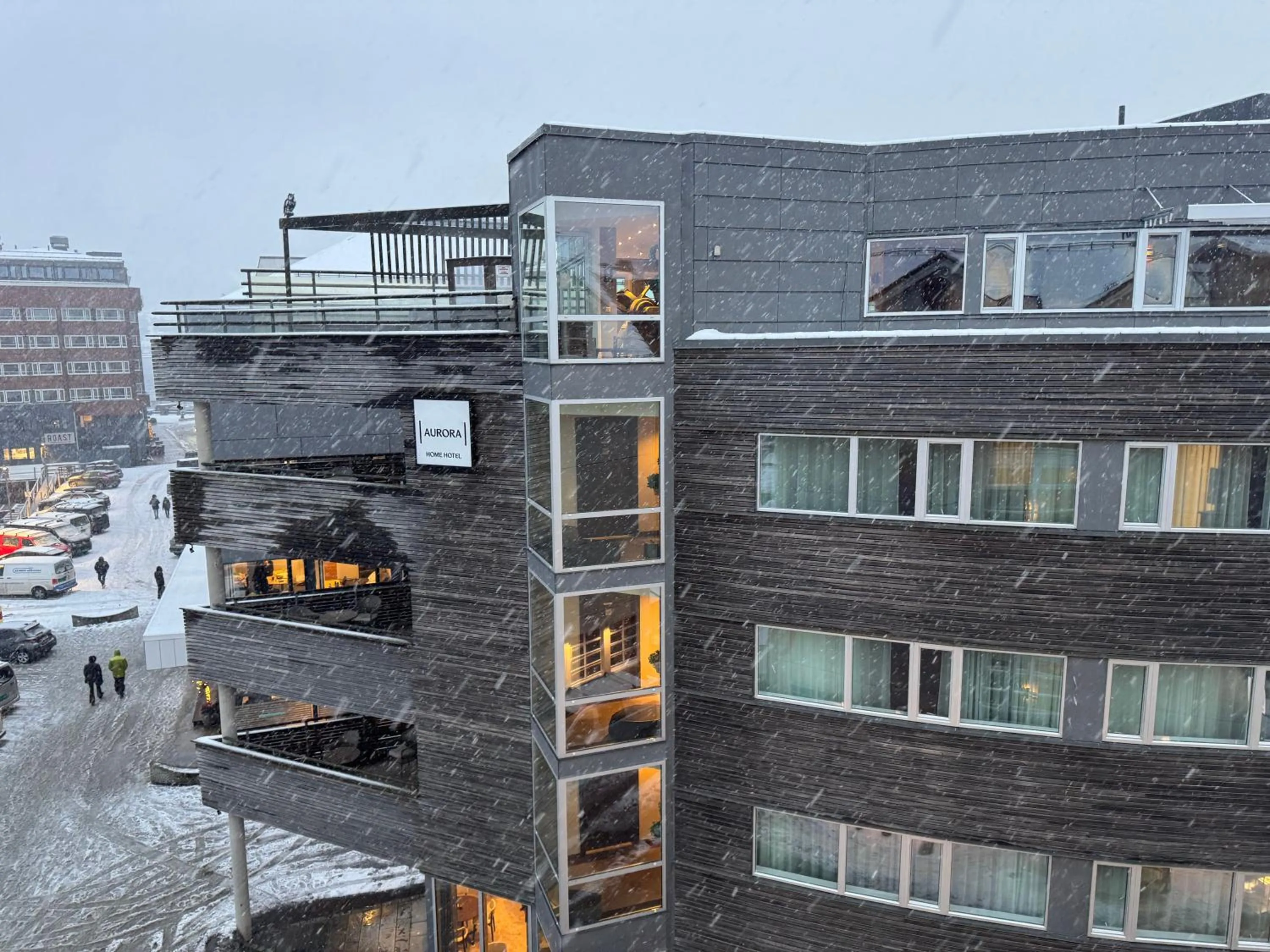 City view in Home Hotel With