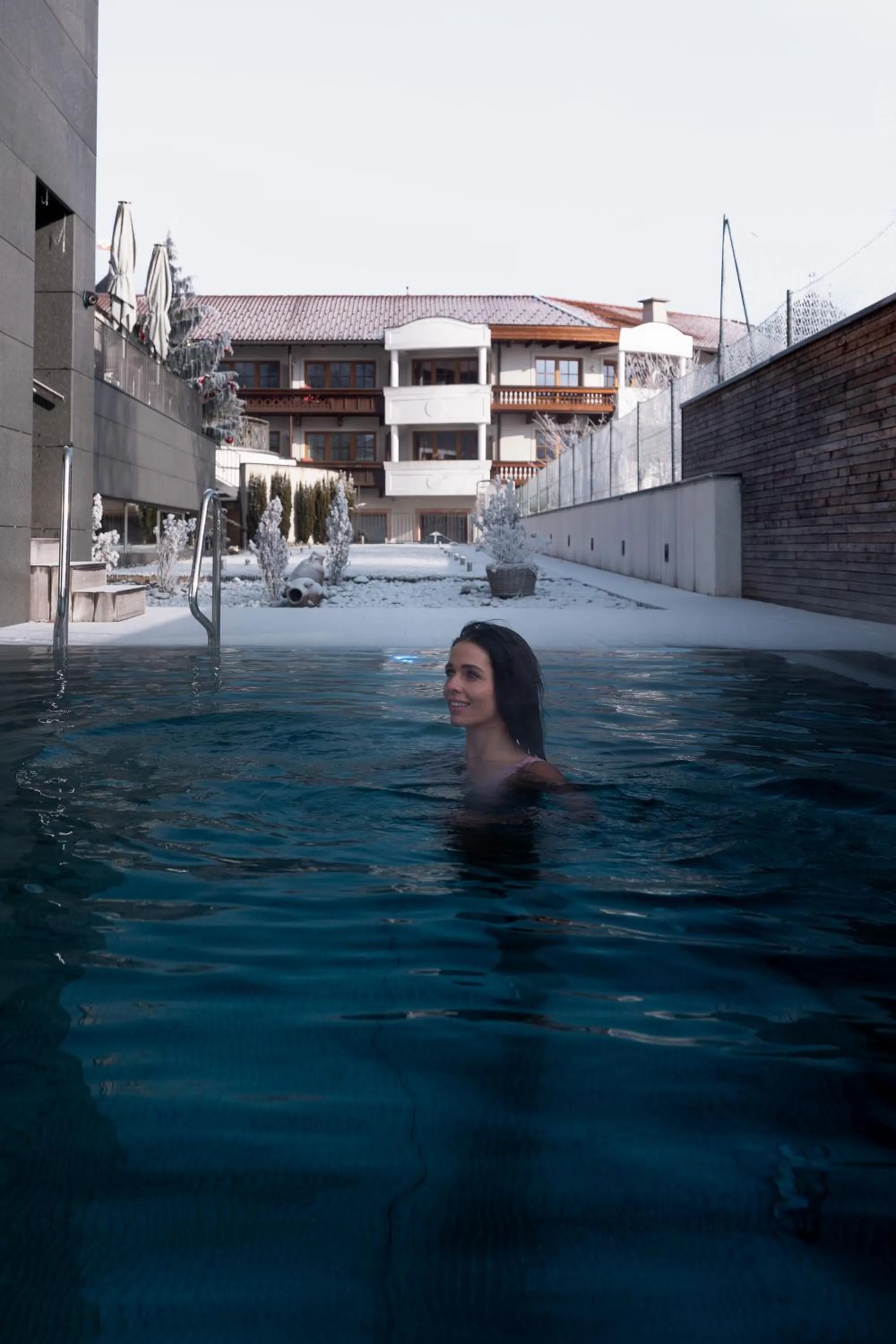 Swimming pool in Luxury All Inclusive Resort Schwarzbrunn 4 Sterne Superior