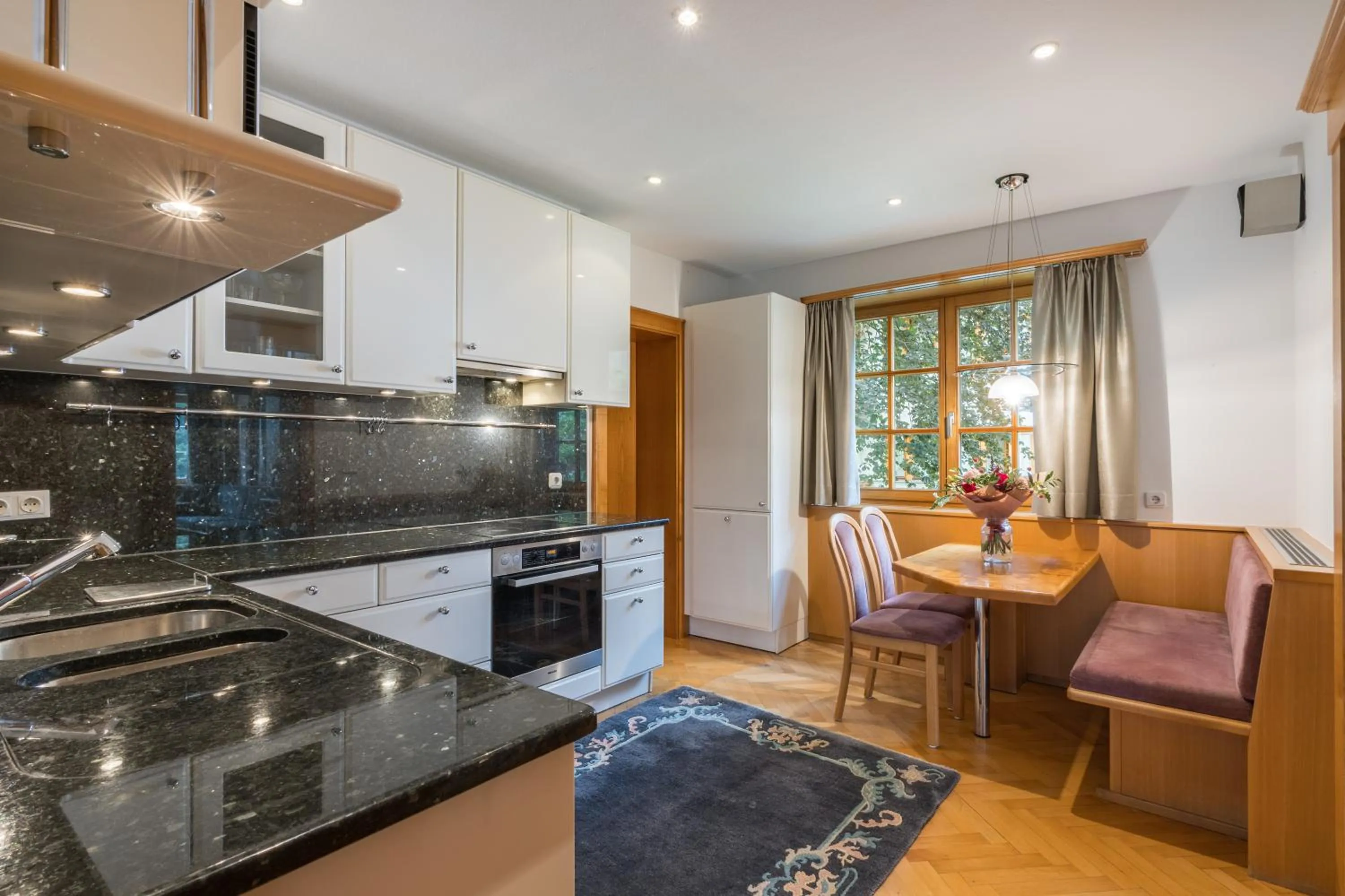 Kitchen or kitchenette in Luxury All Inclusive Resort Schwarzbrunn 4 Sterne Superior