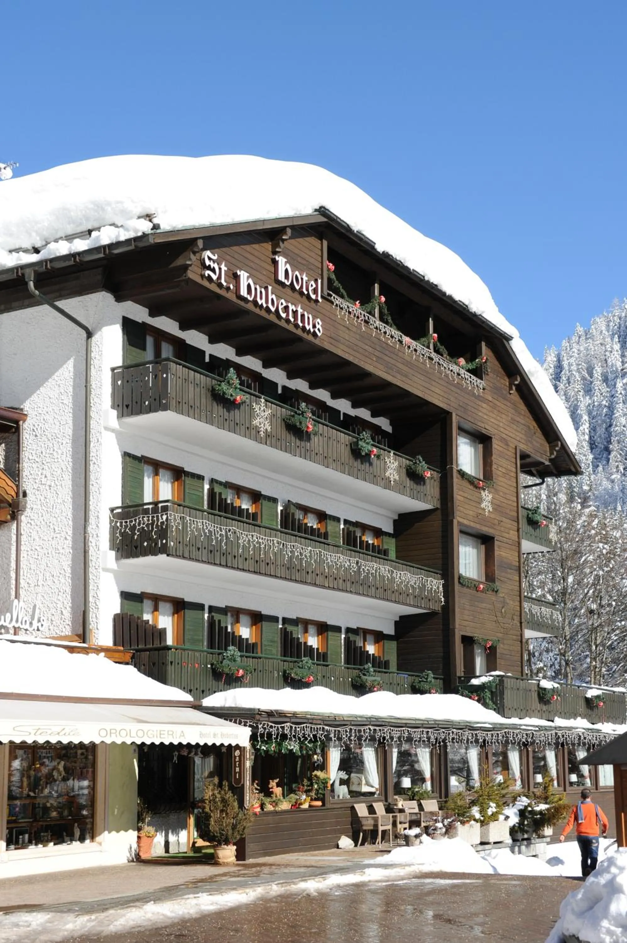 Property building in Hotel Garni St. Hubertus