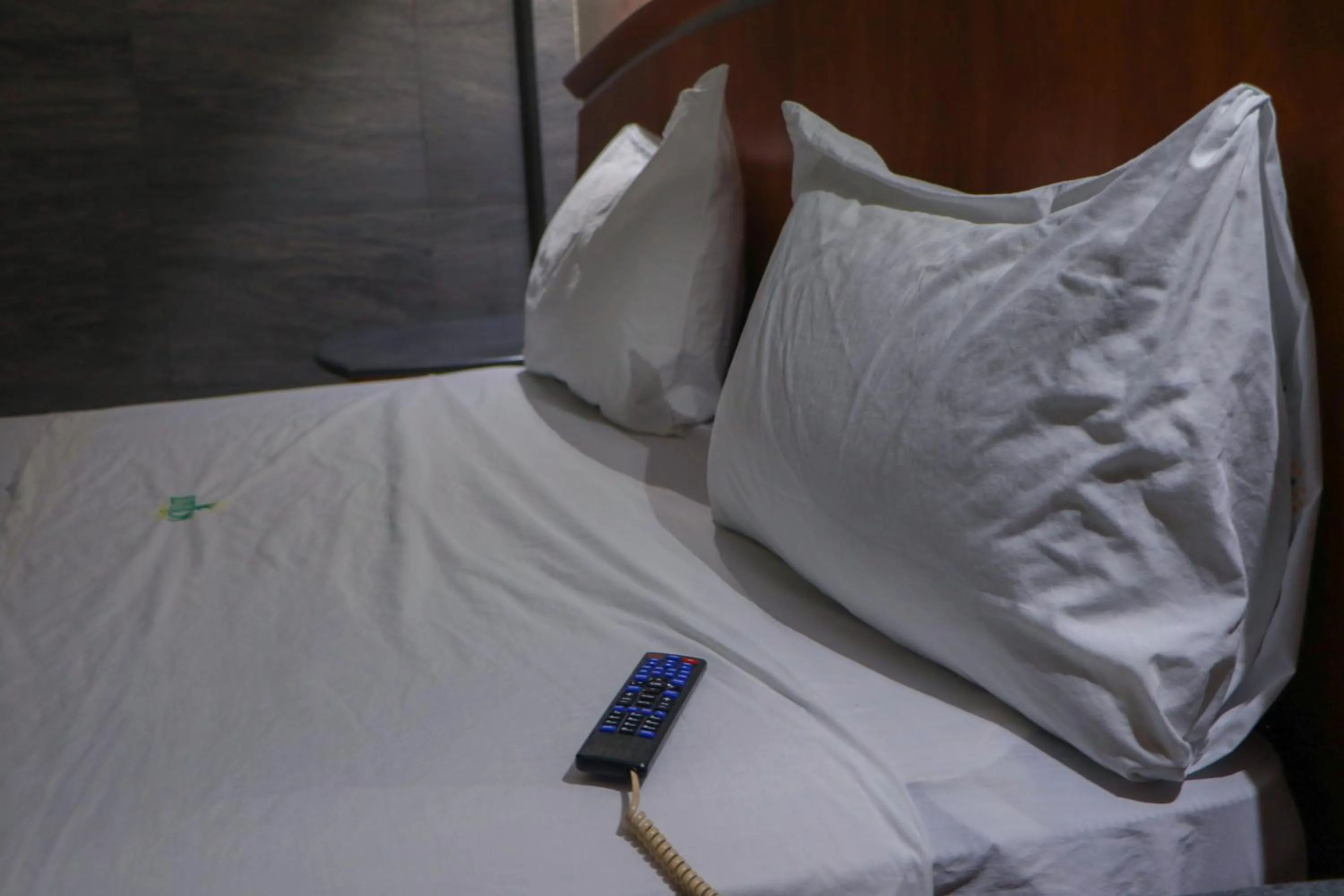 Bed in Autohotel Ilussion