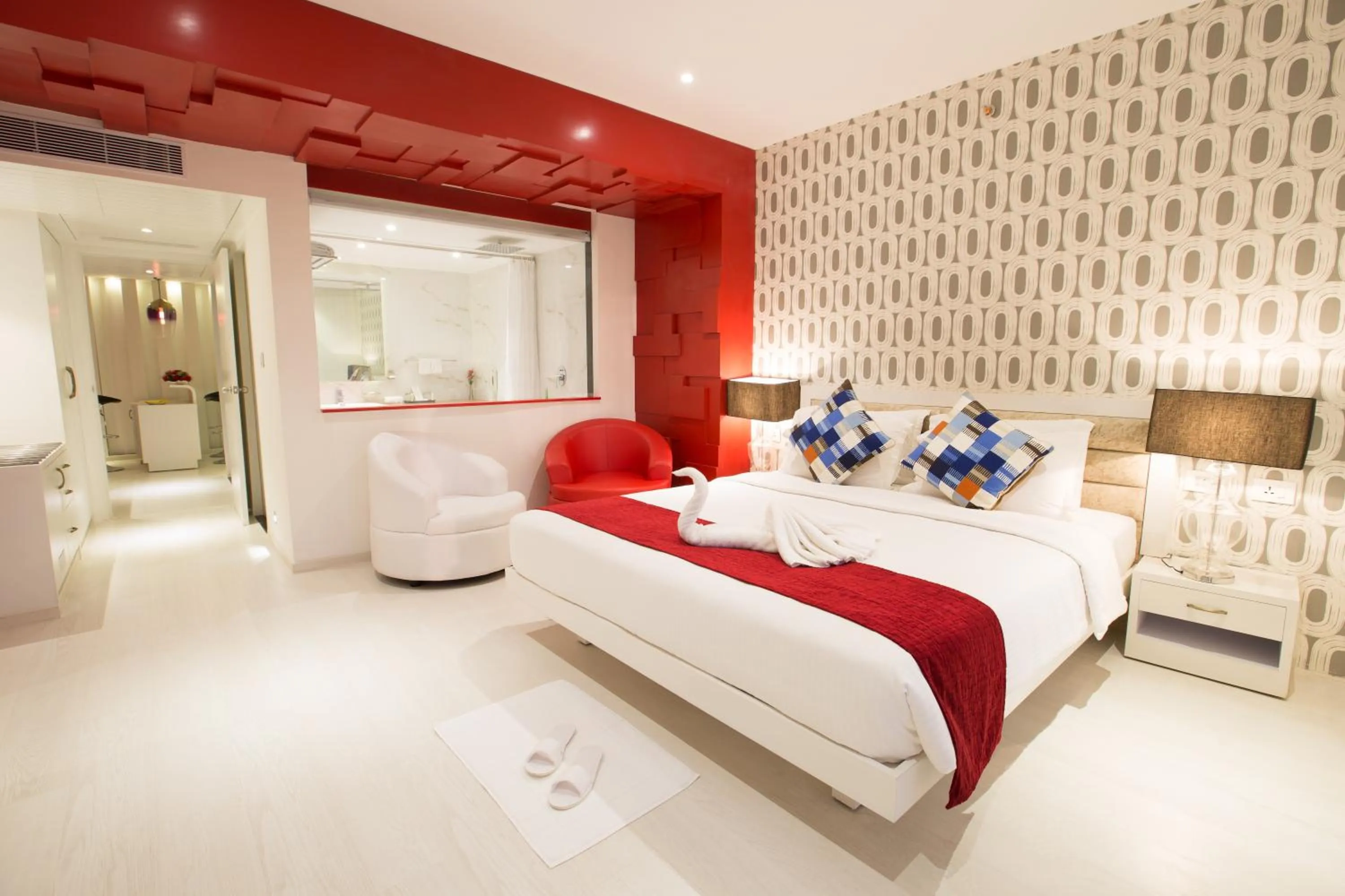 TV and multimedia, Bed in Hash Six Hotels