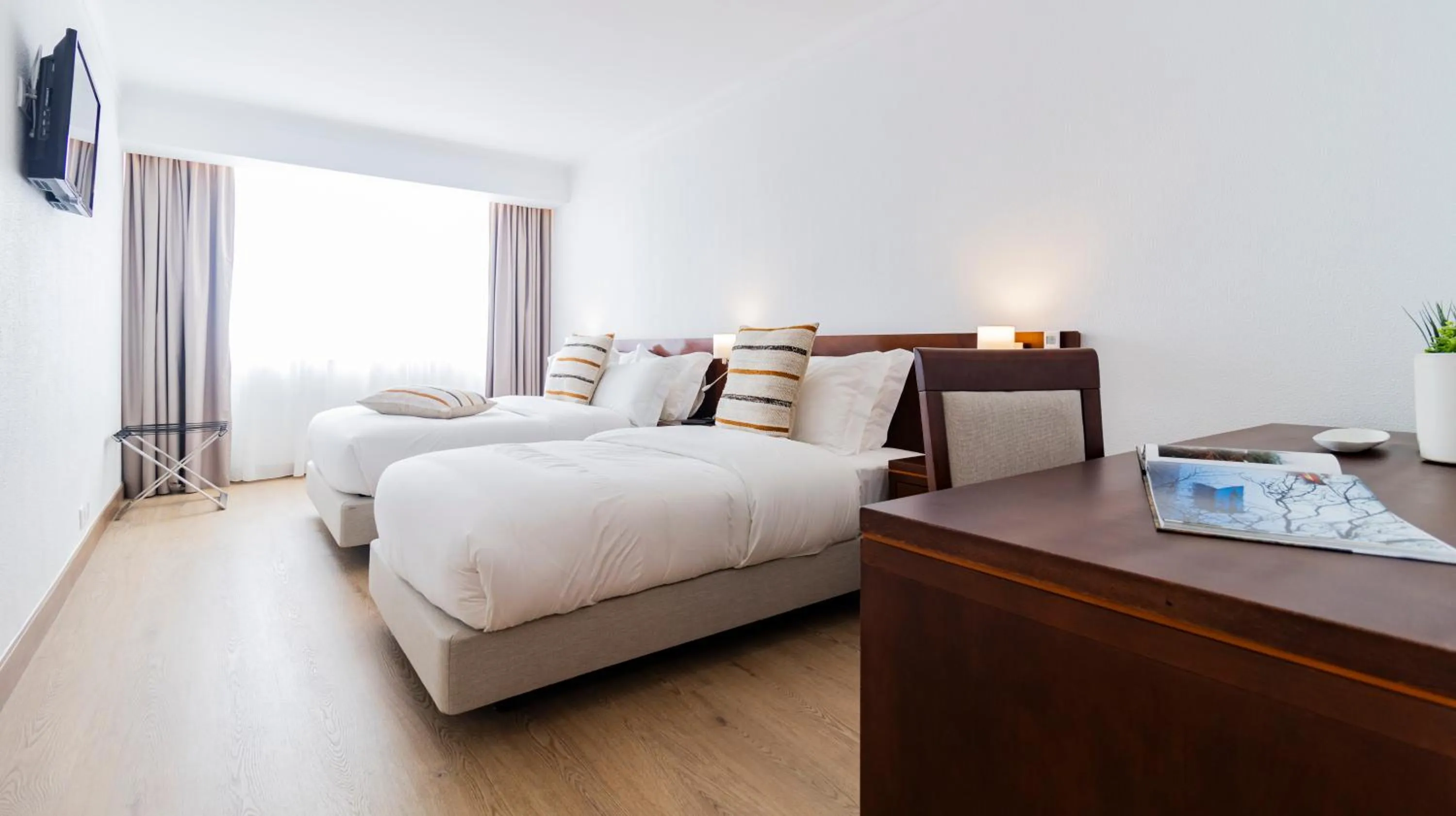 Bed in Albergaria Quim Barreiros