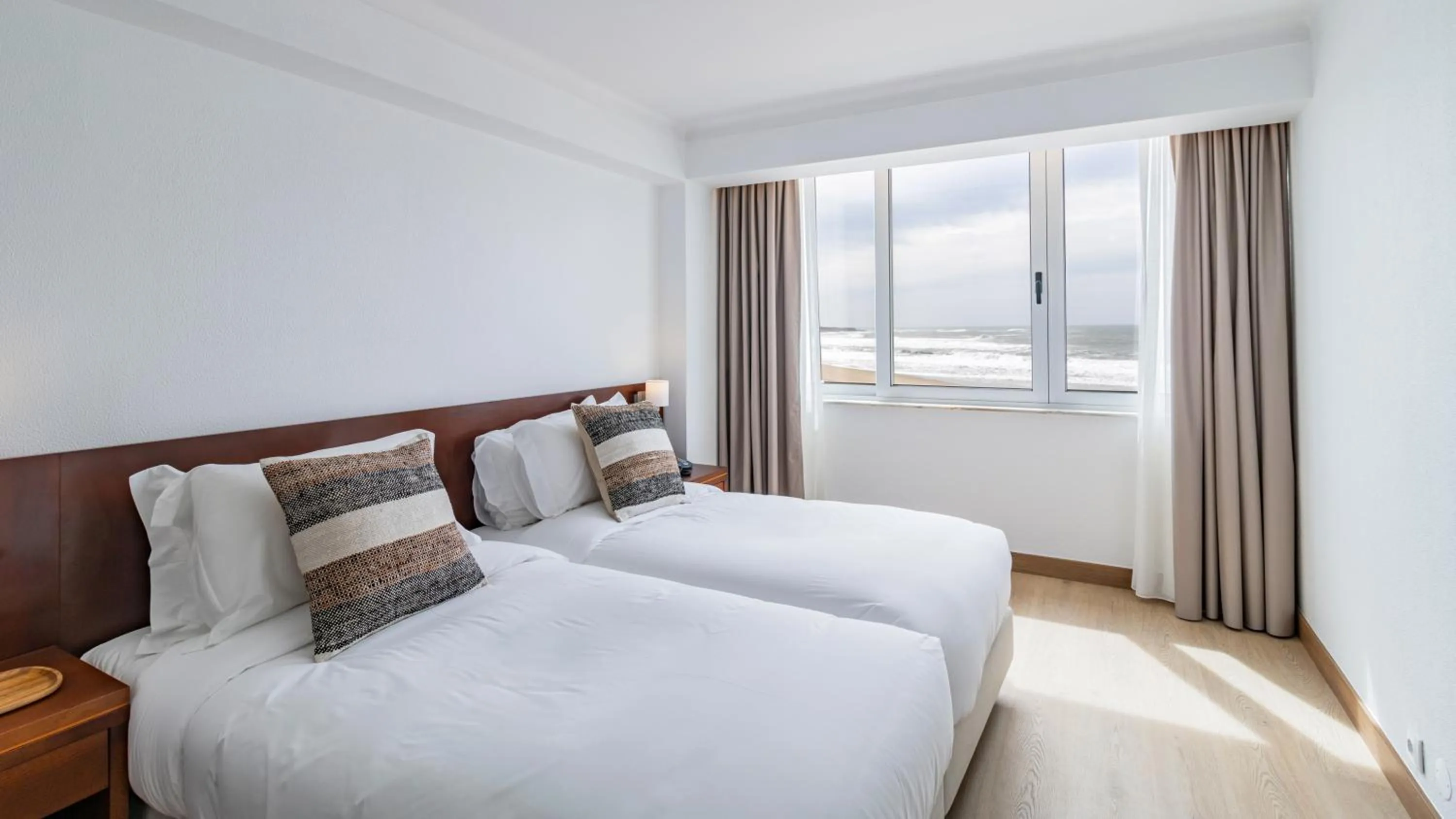 Bed in Albergaria Quim Barreiros