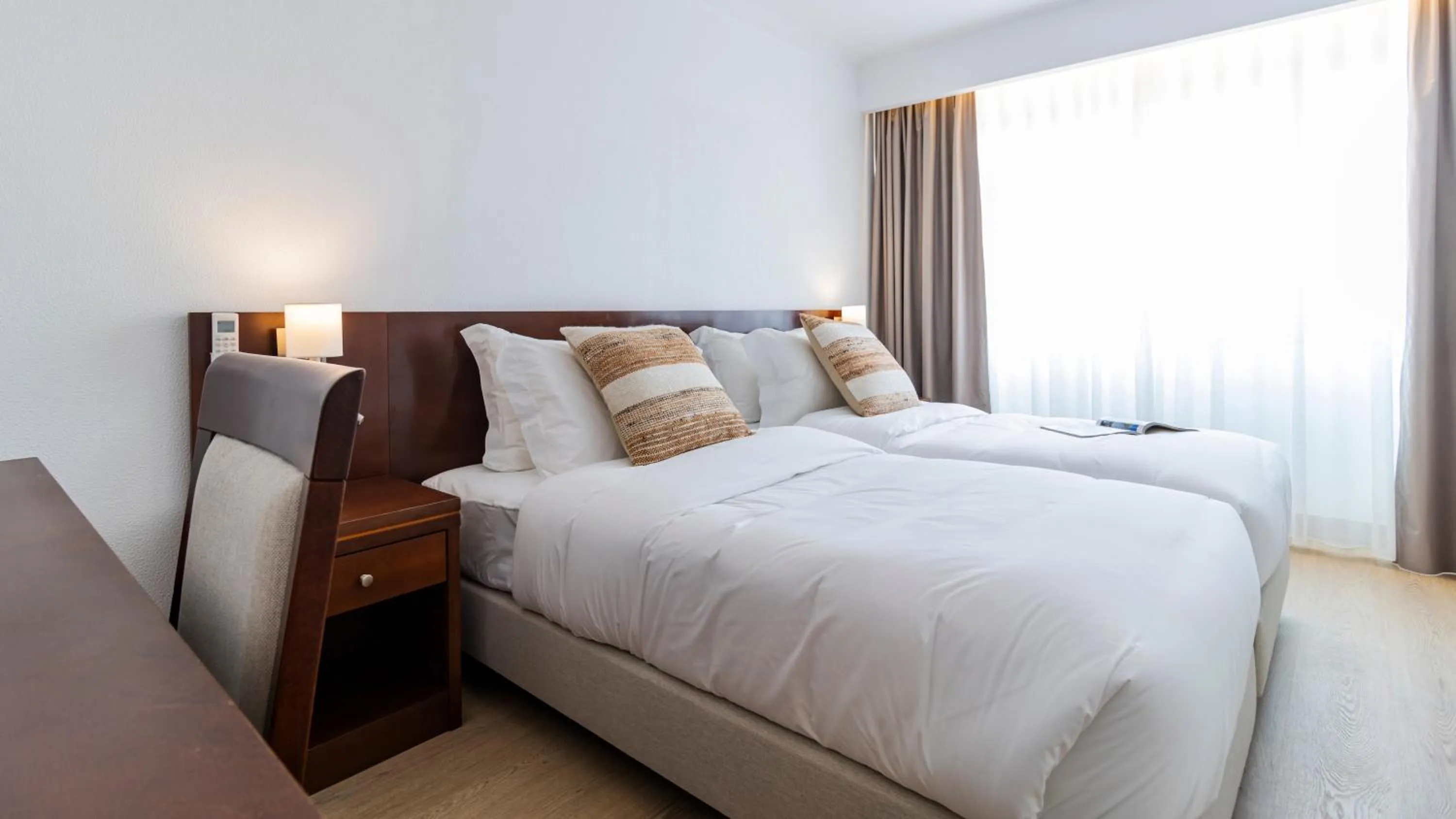 Bed in Albergaria Quim Barreiros