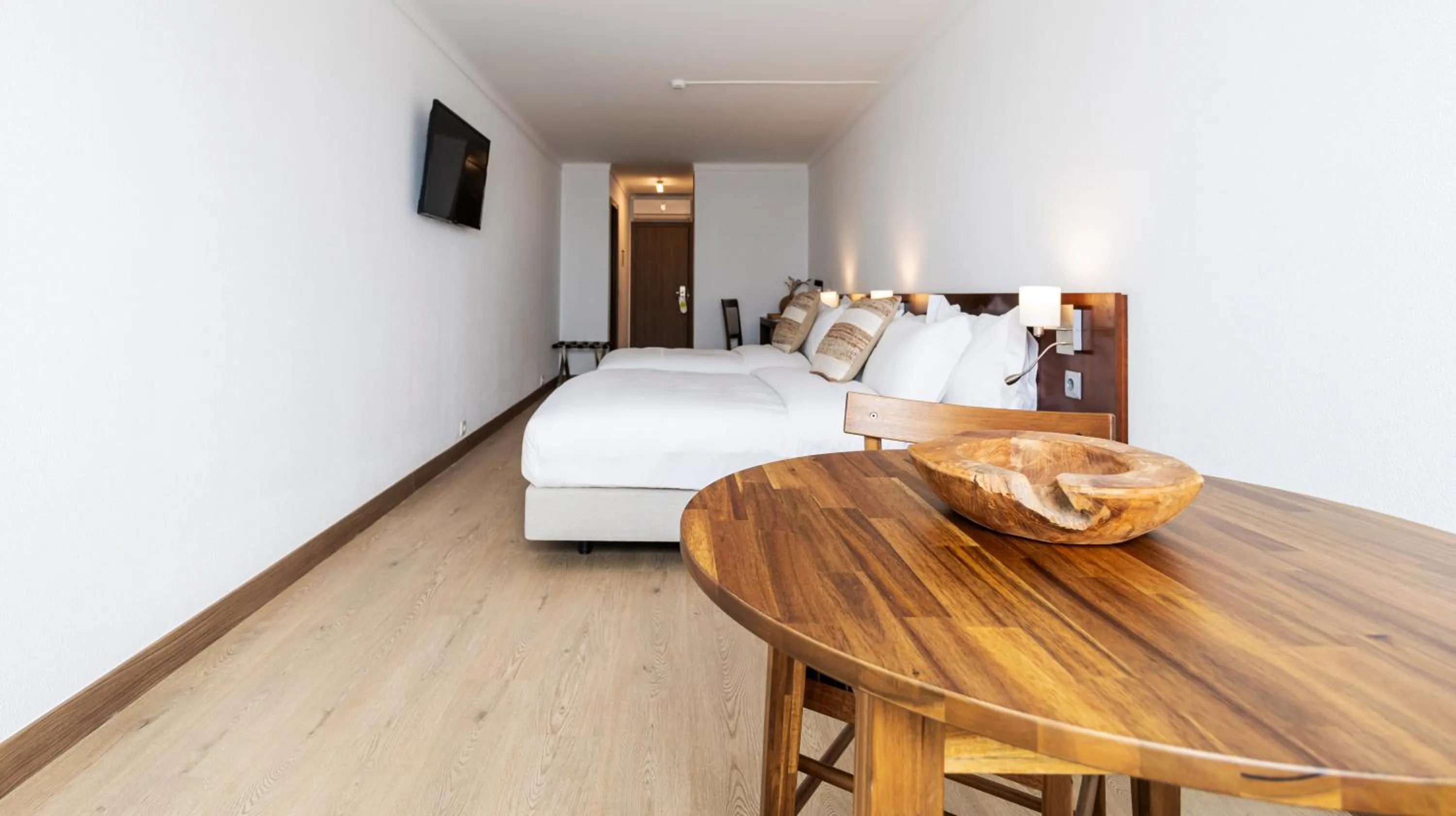 Bed in Albergaria Quim Barreiros