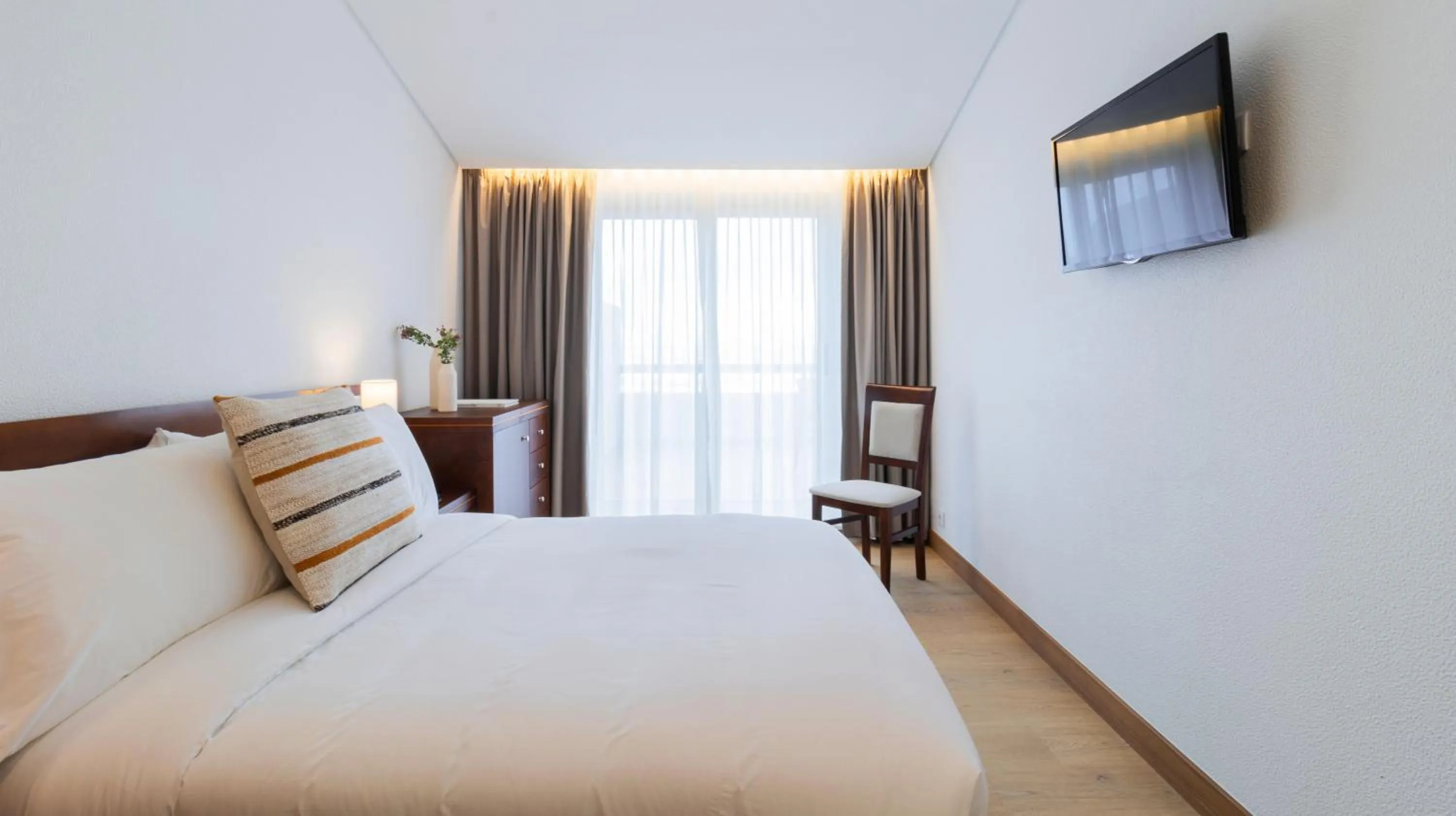 Bed in Albergaria Quim Barreiros