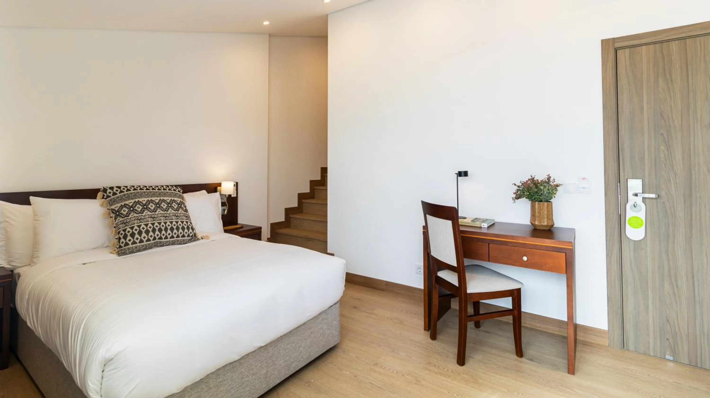 Bed in Albergaria Quim Barreiros