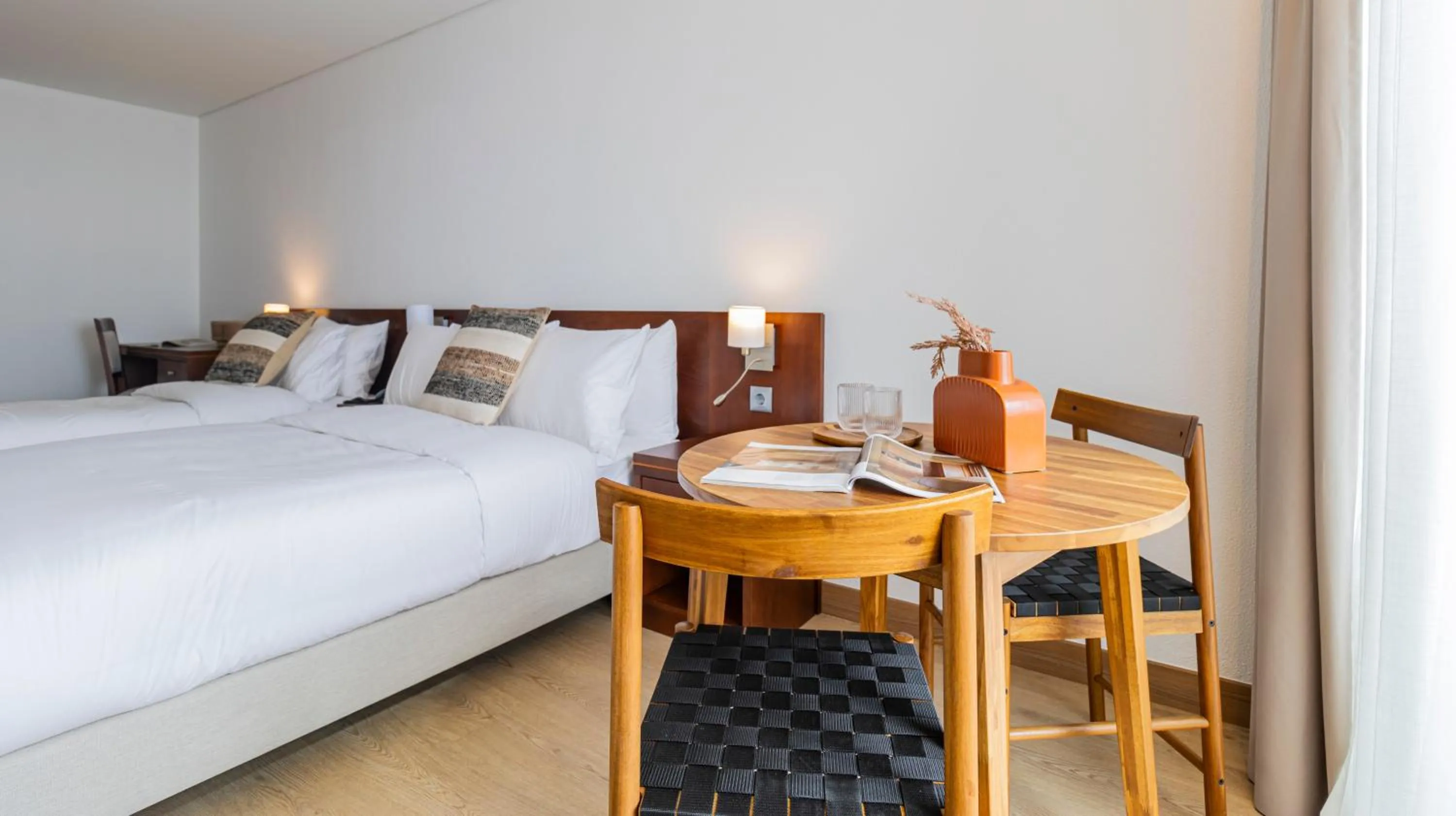 Bed in Albergaria Quim Barreiros