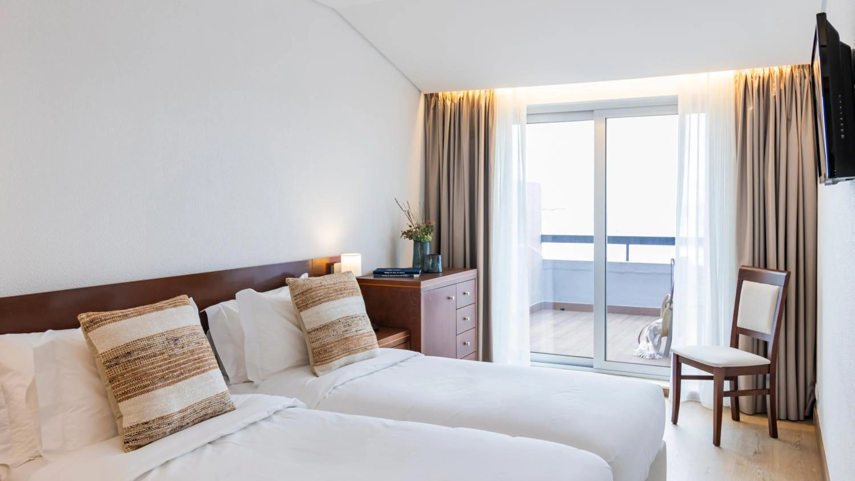 Bed in Albergaria Quim Barreiros