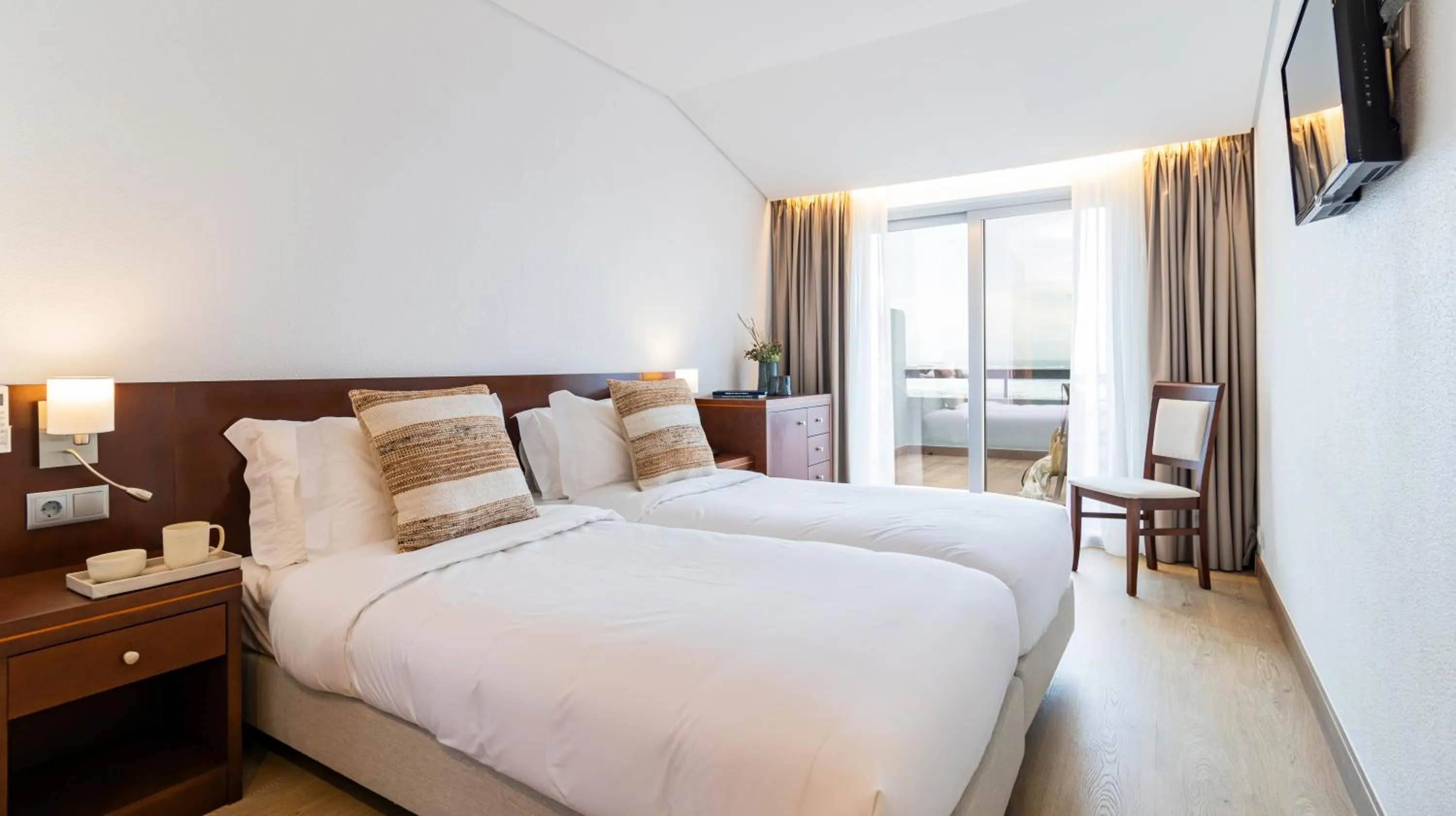 Bed in Albergaria Quim Barreiros