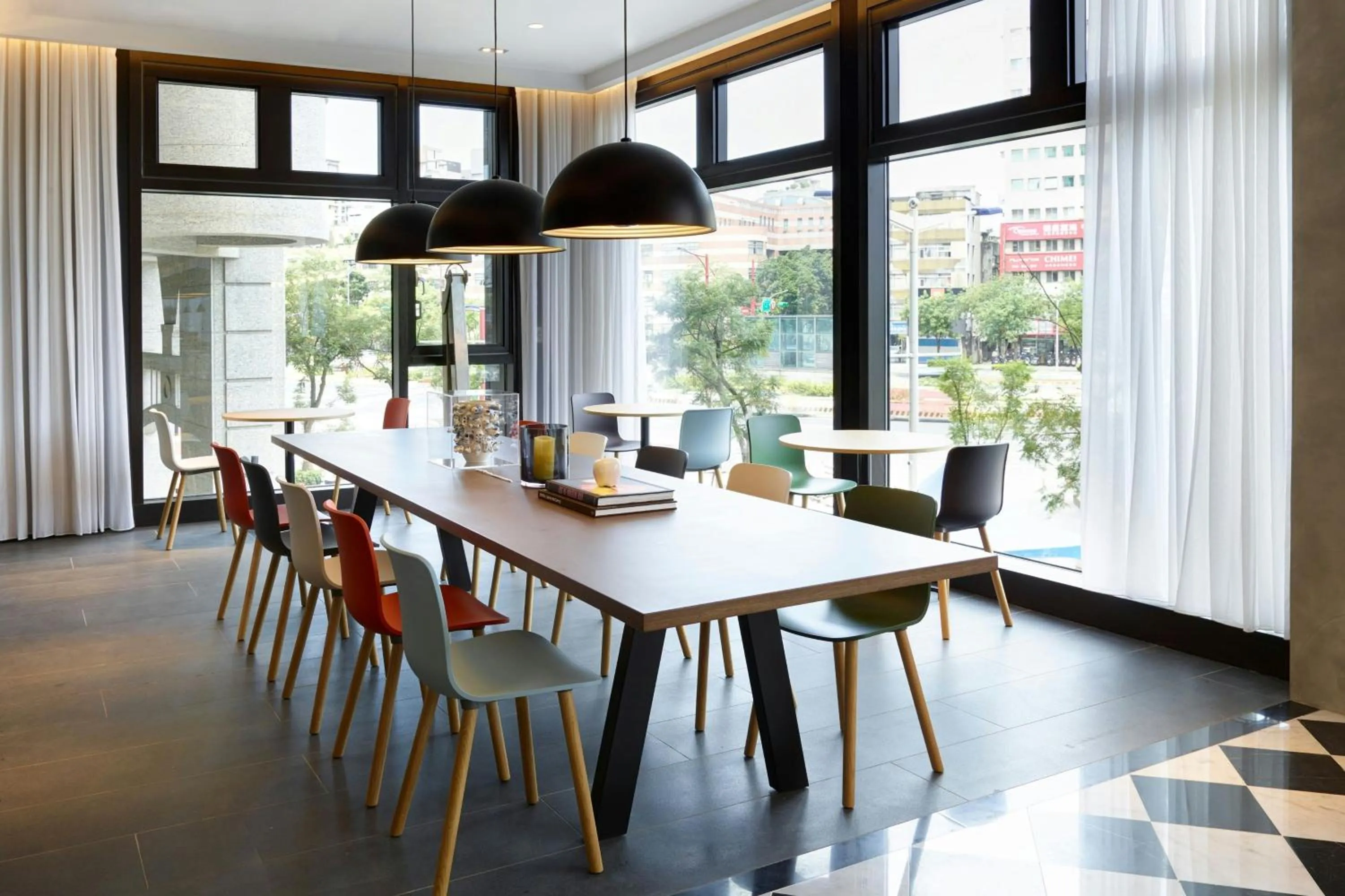 Lobby or reception in citizenM Taipei North Gate