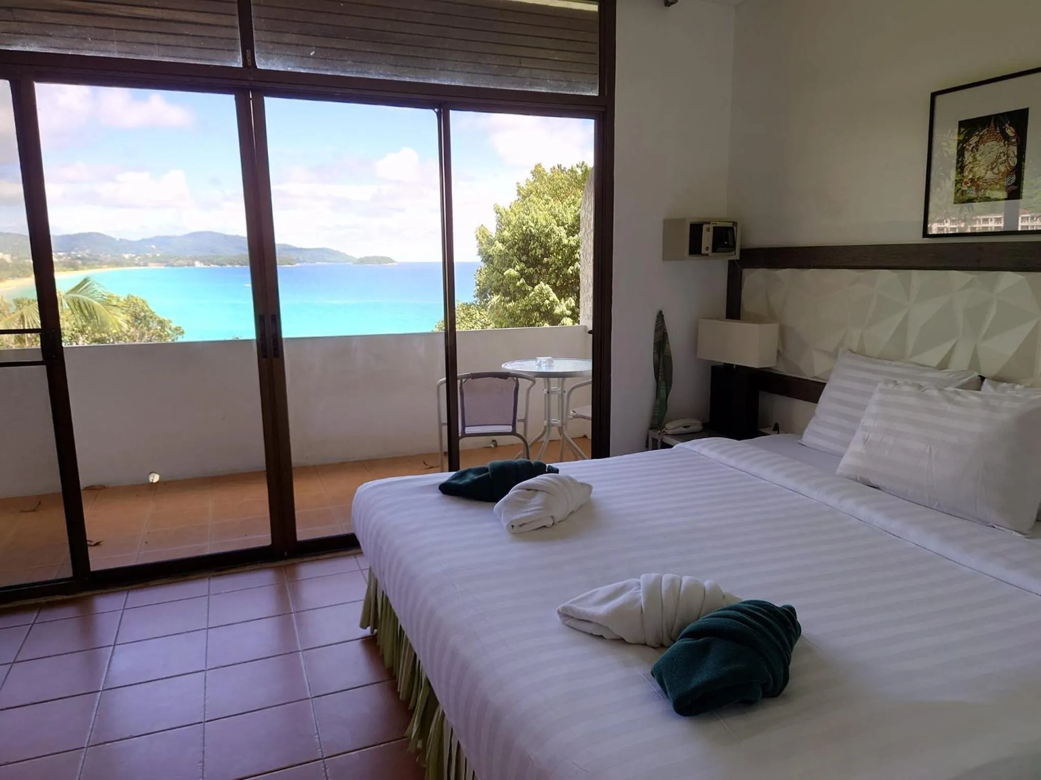 Property building, Bed in On The Hill Karon Resort