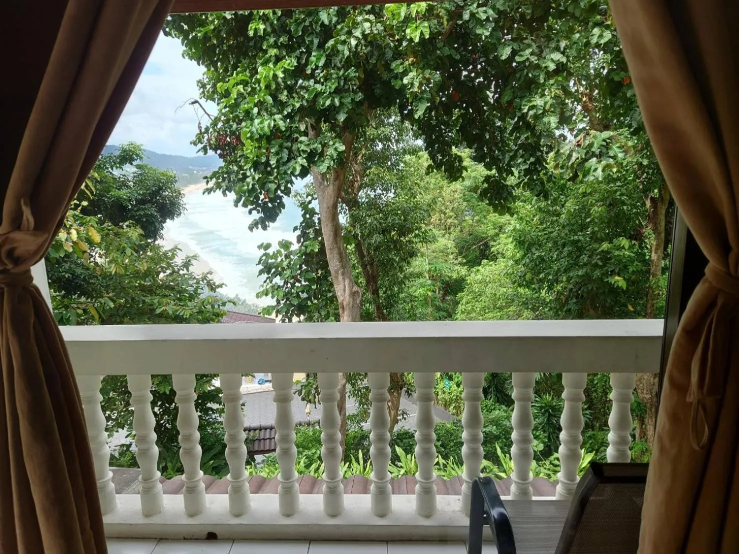 Balcony/Terrace in On The Hill Karon Resort