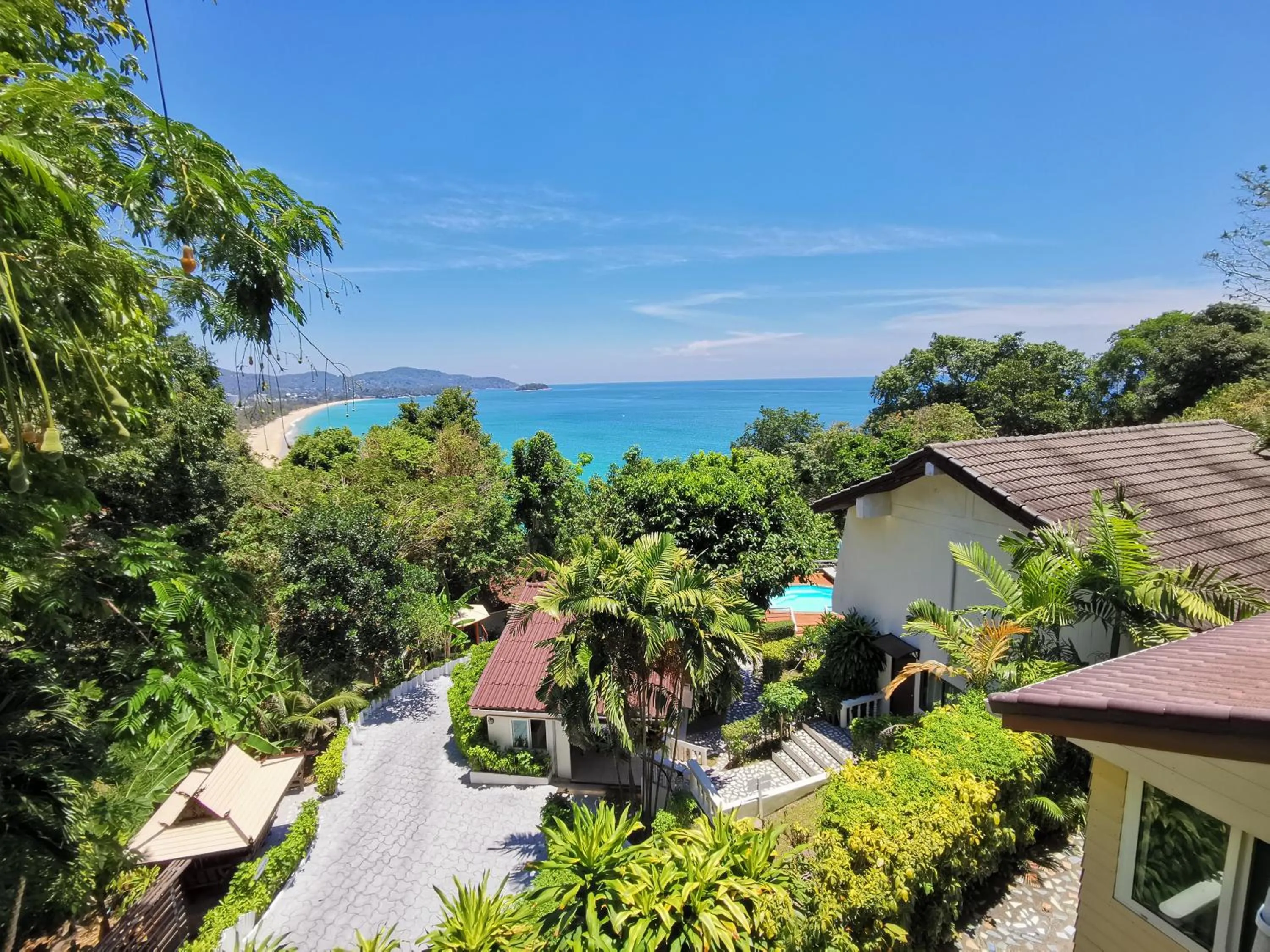 Natural landscape in On The Hill Karon Resort