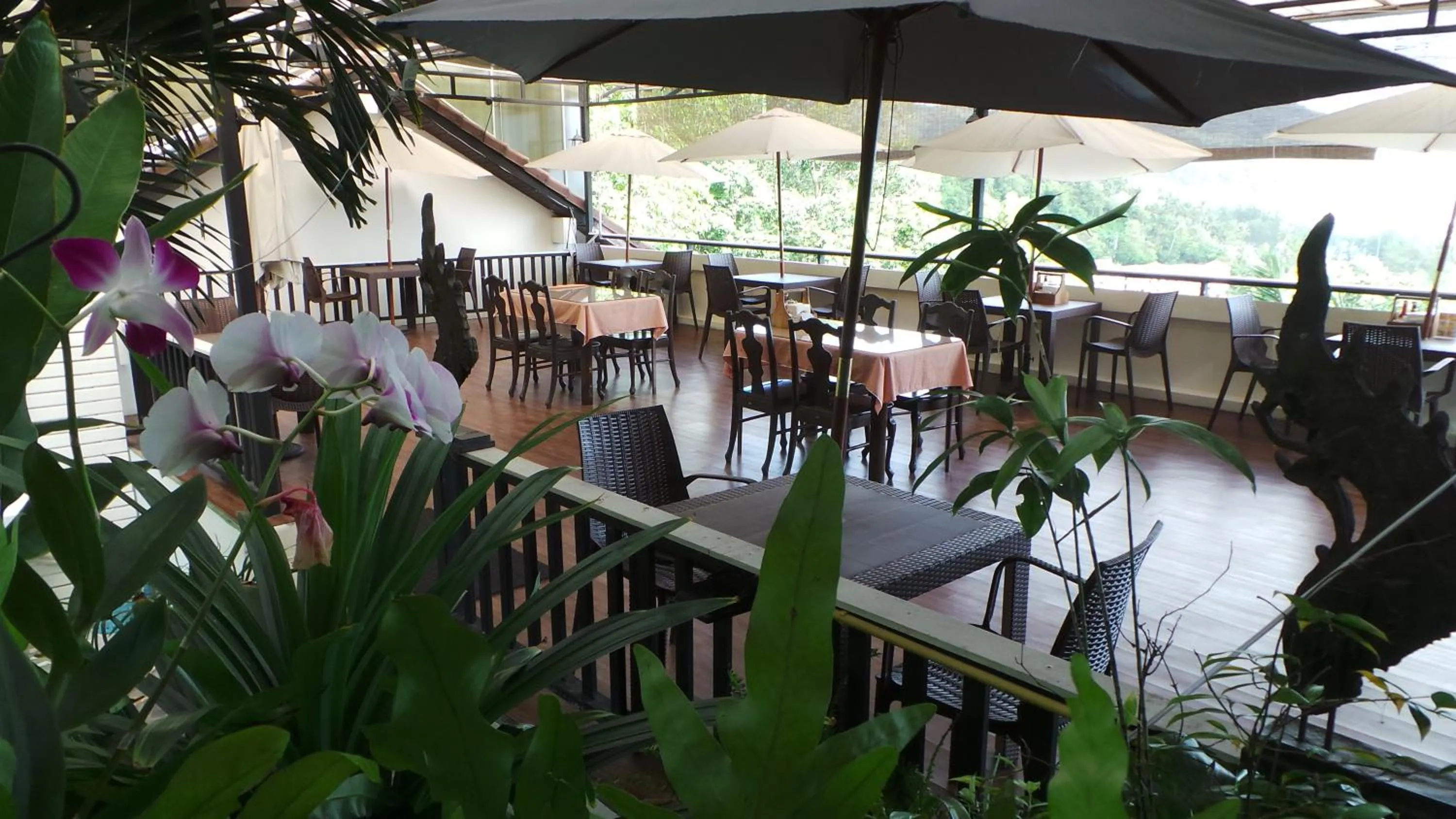 Restaurant/places to eat in On The Hill Karon Resort