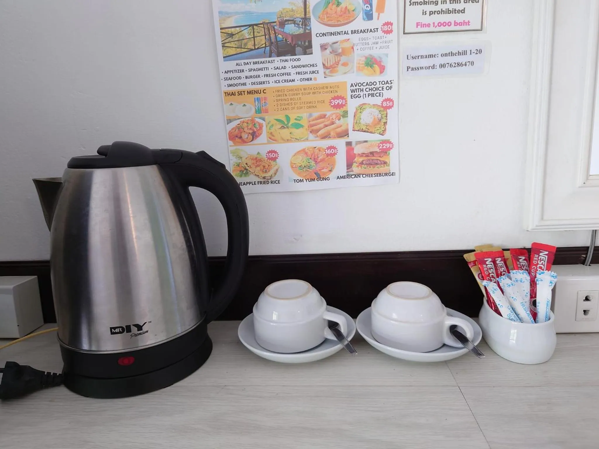 Bedroom in On The Hill Karon Resort