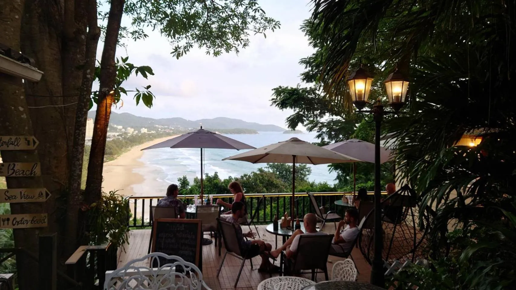 Restaurant/places to eat in On The Hill Karon Resort