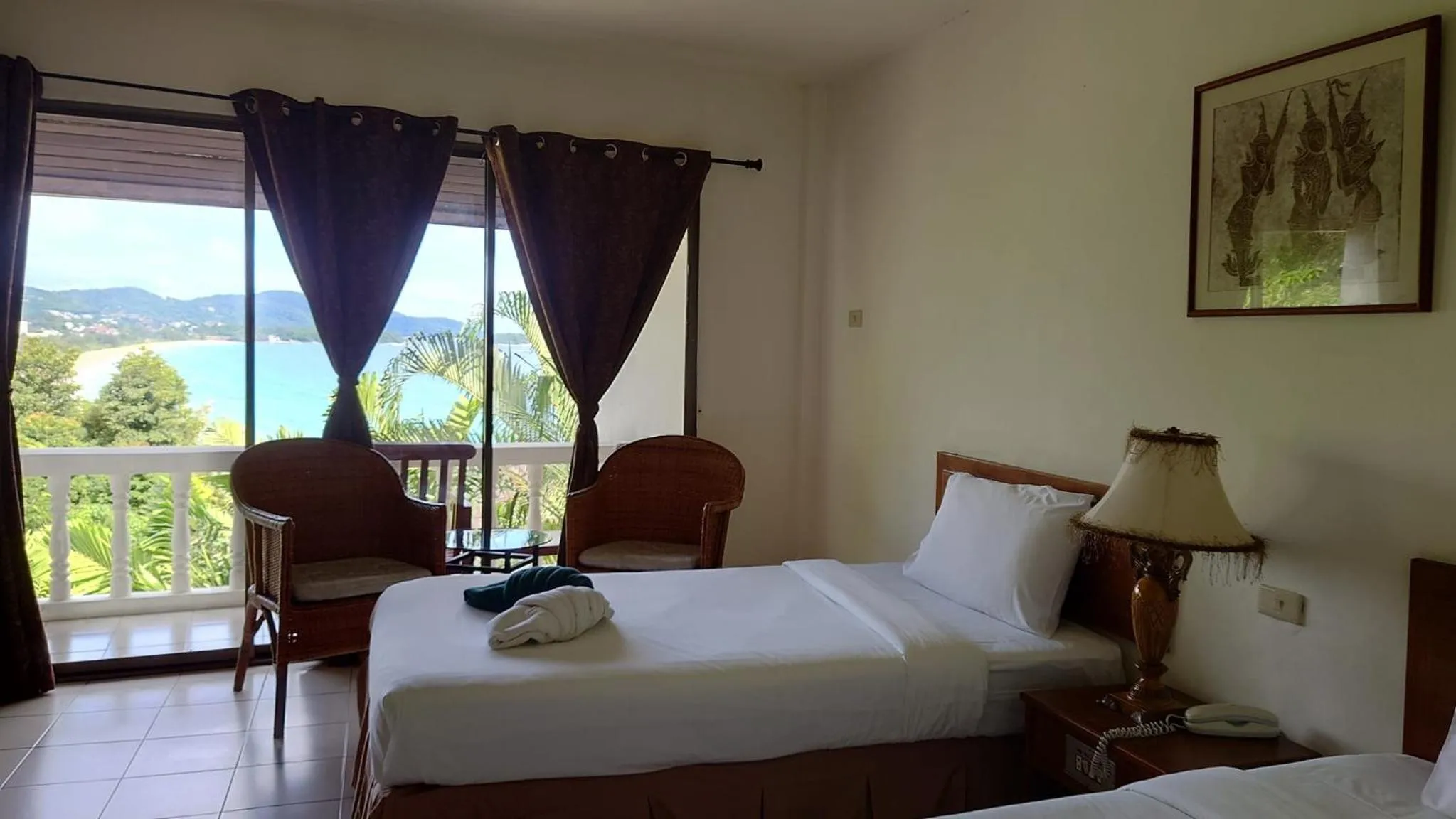 Property building, Bed in On The Hill Karon Resort