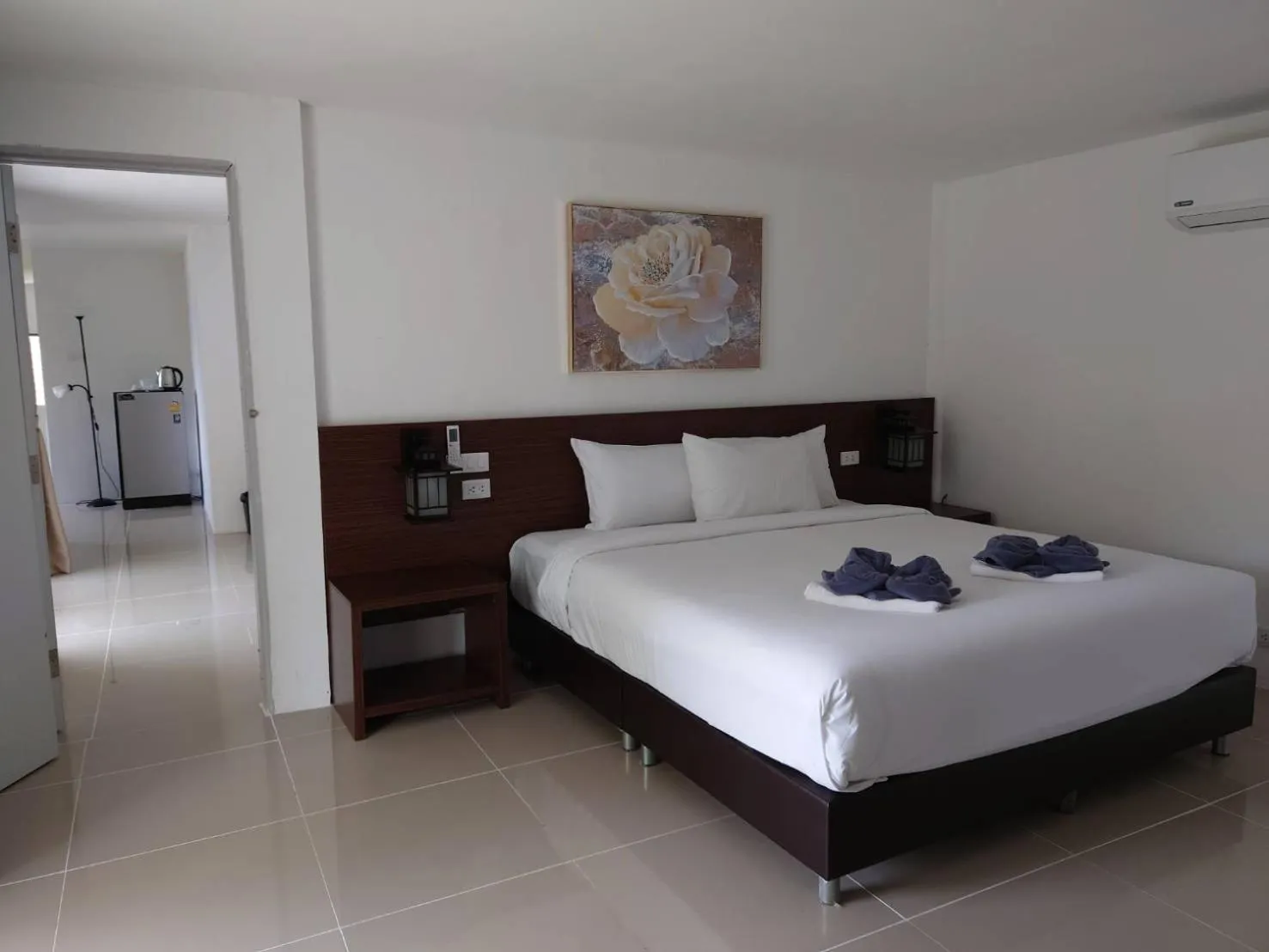 Bedroom, Bed in On The Hill Karon Resort