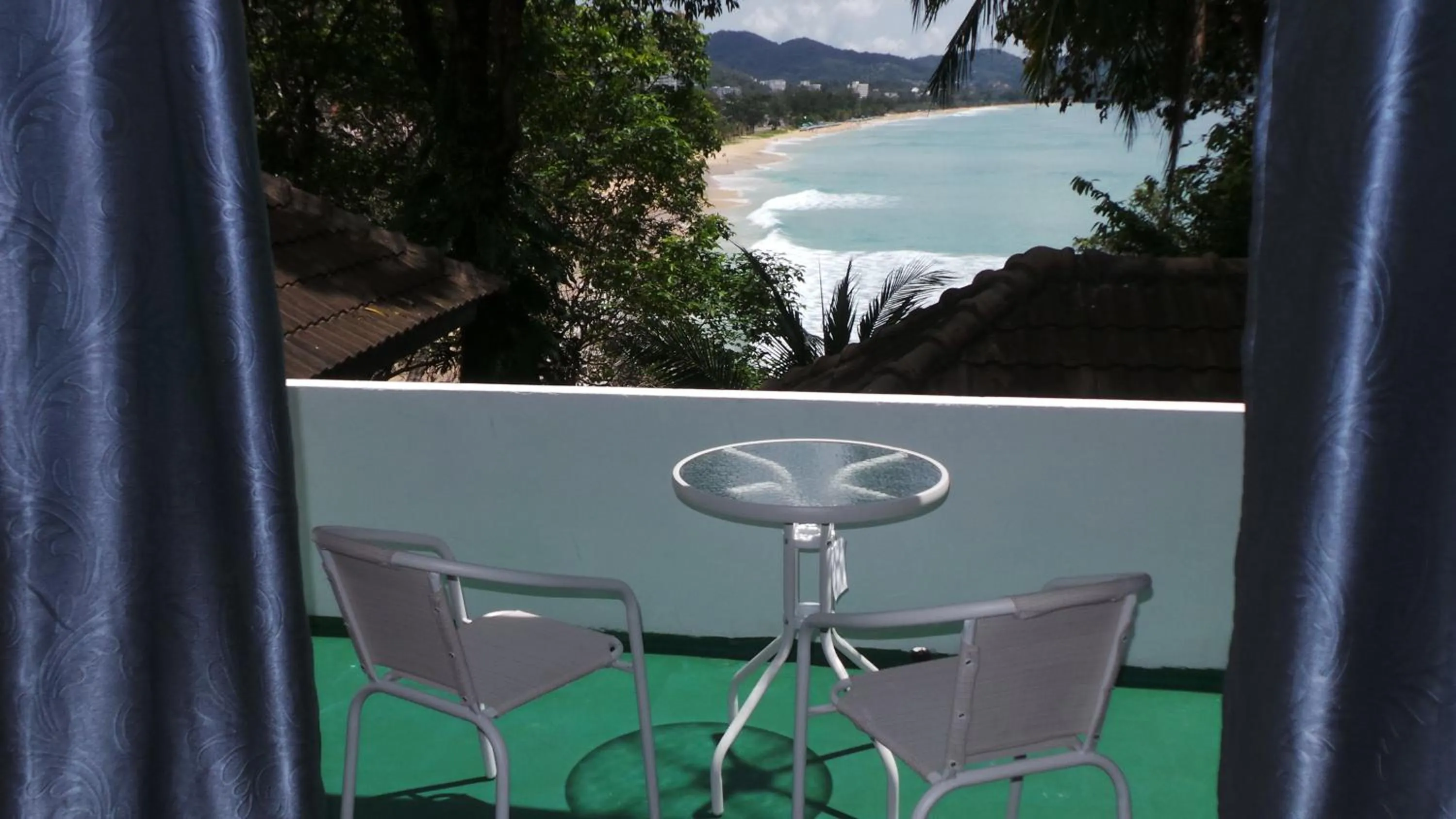 Balcony/Terrace in On The Hill Karon Resort