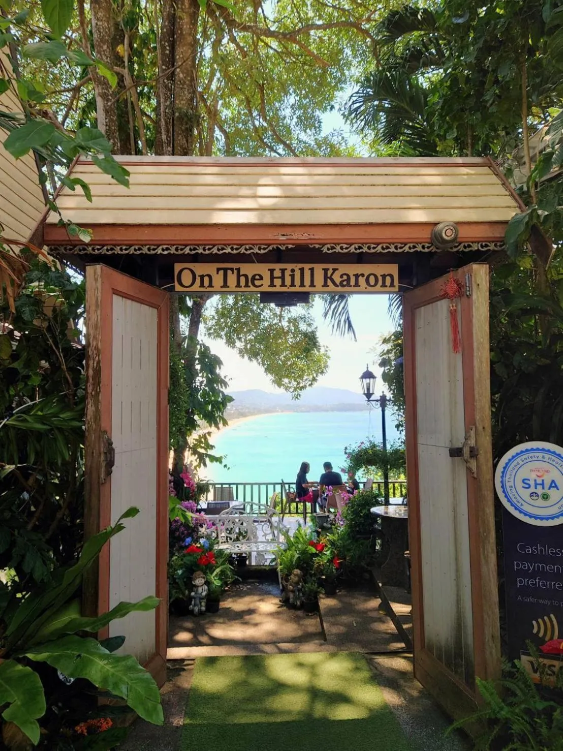 Restaurant/places to eat in On The Hill Karon Resort