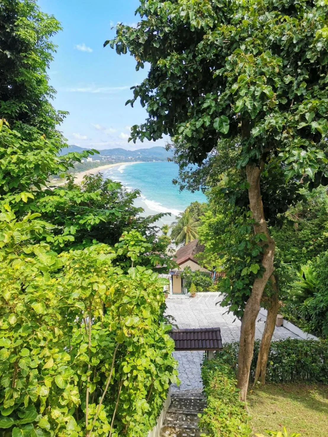 Bird's eye view in On The Hill Karon Resort