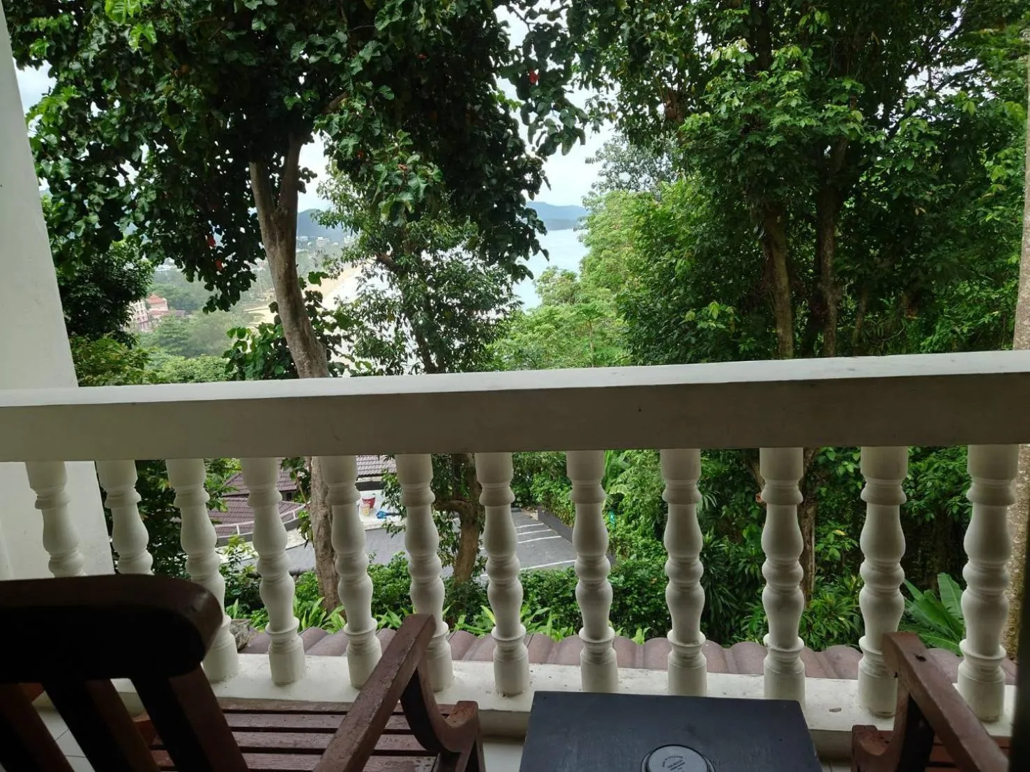 Balcony/Terrace in On The Hill Karon Resort