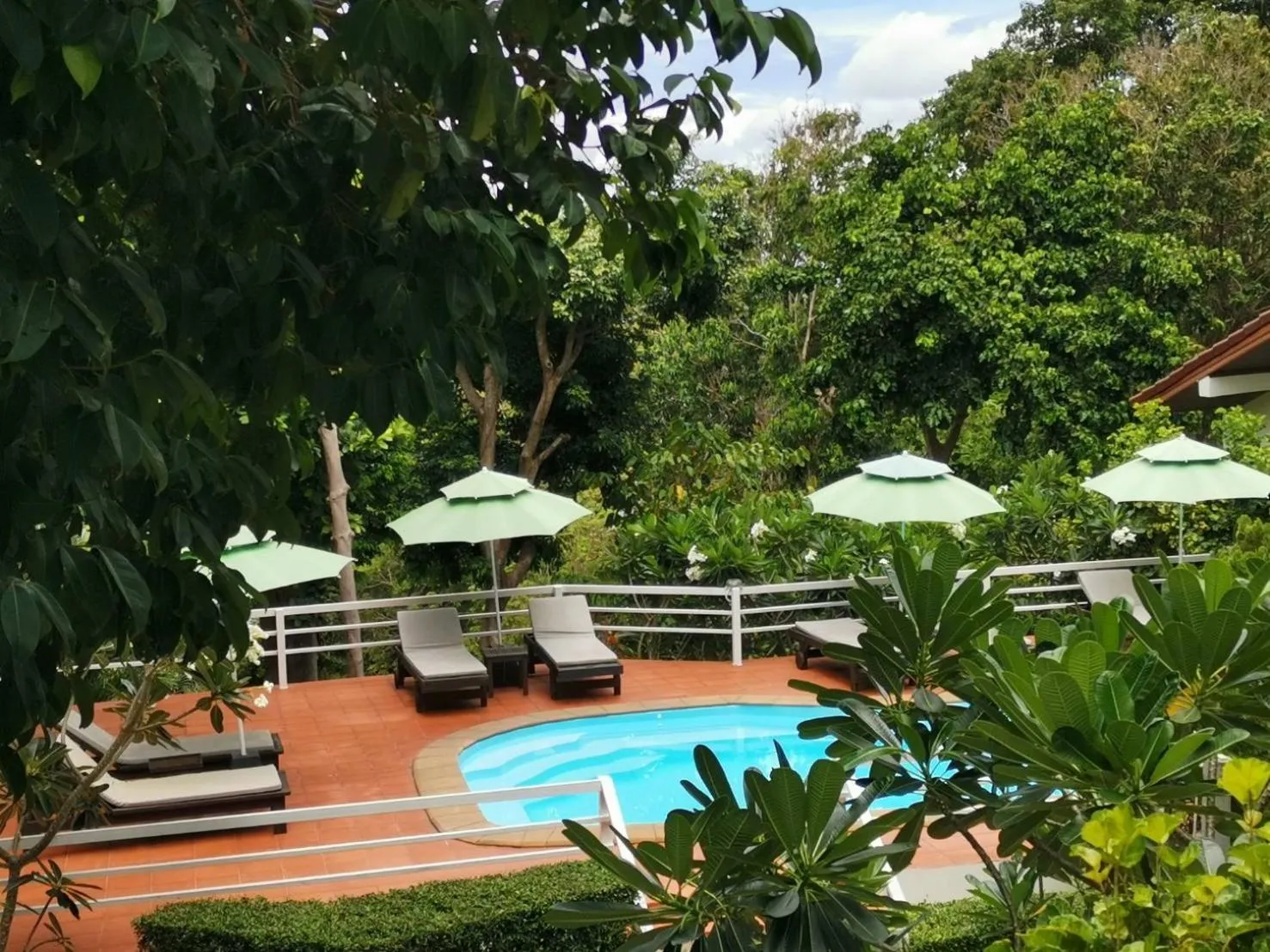 Swimming pool in On The Hill Karon Resort