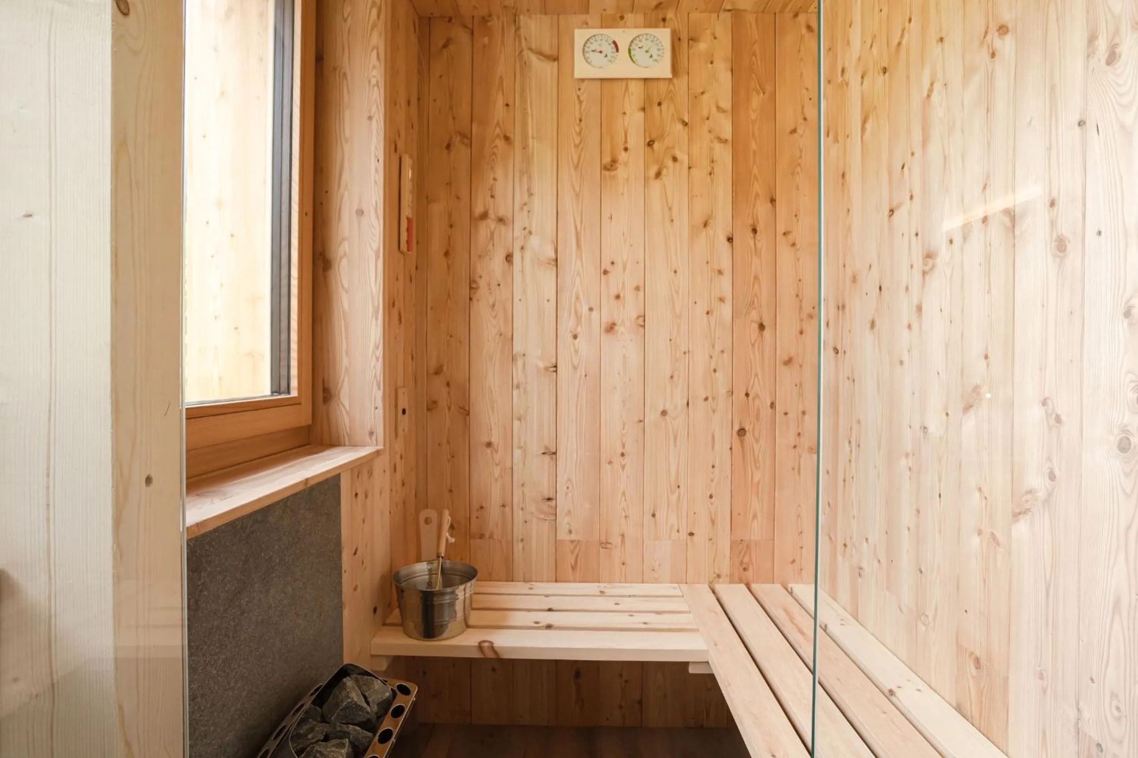 Sauna in Wellness Hotel Dolomia