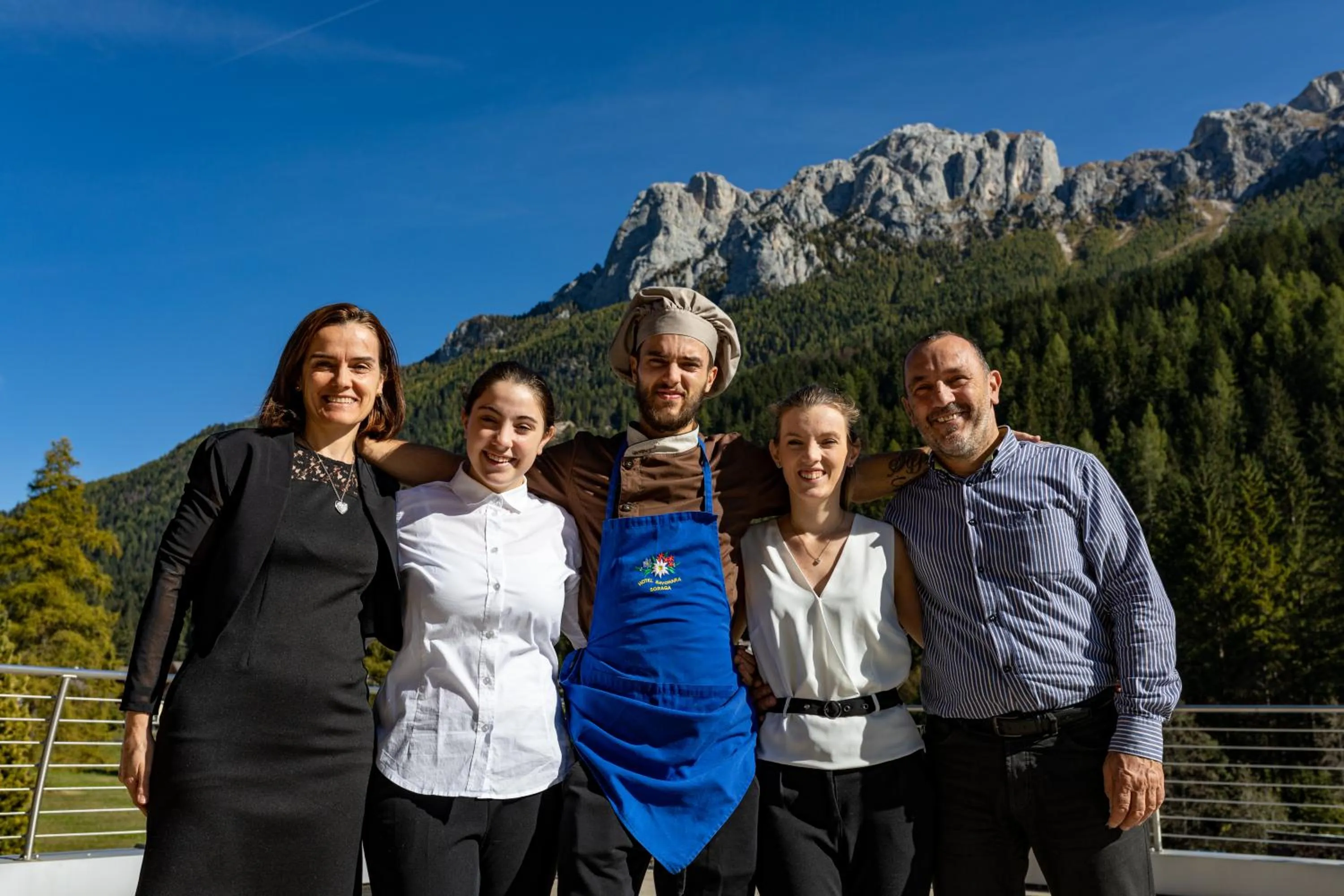 Staff in Wellness Hotel Dolomia