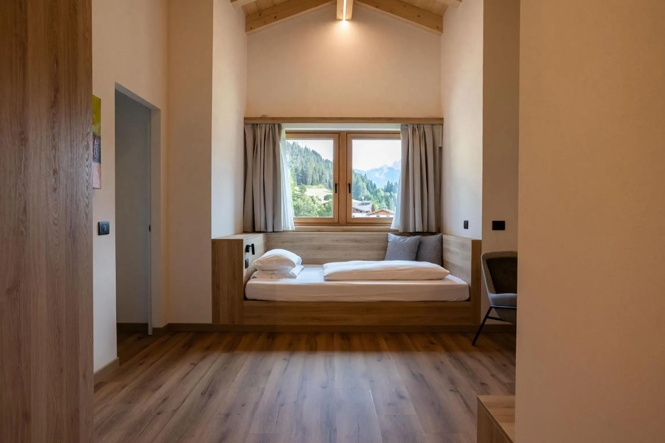 Bed in Wellness Hotel Dolomia