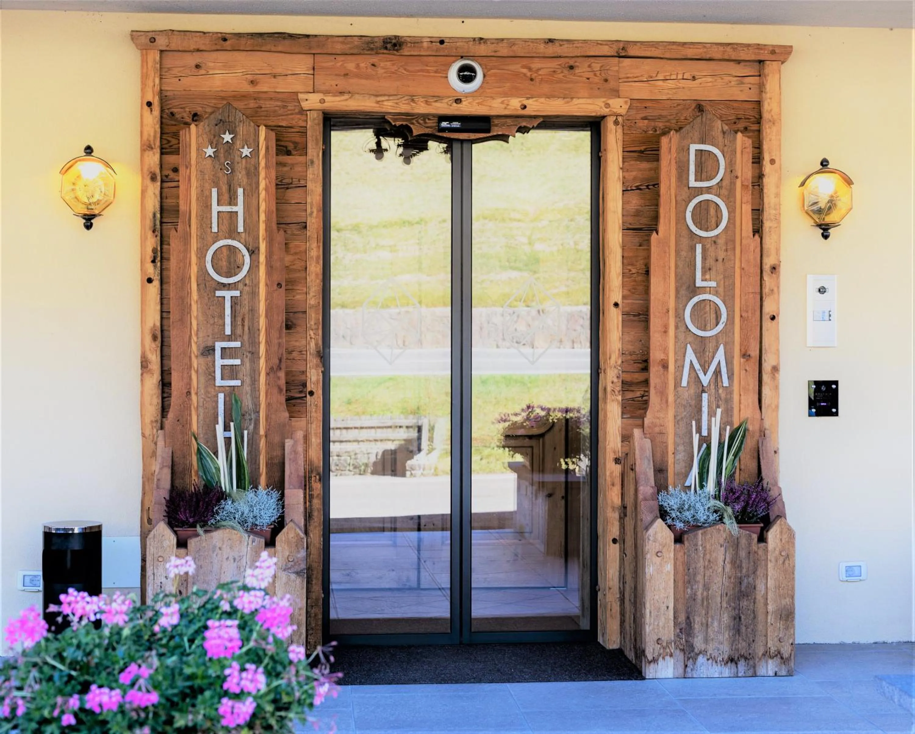 Facade/entrance in Wellness Hotel Dolomia