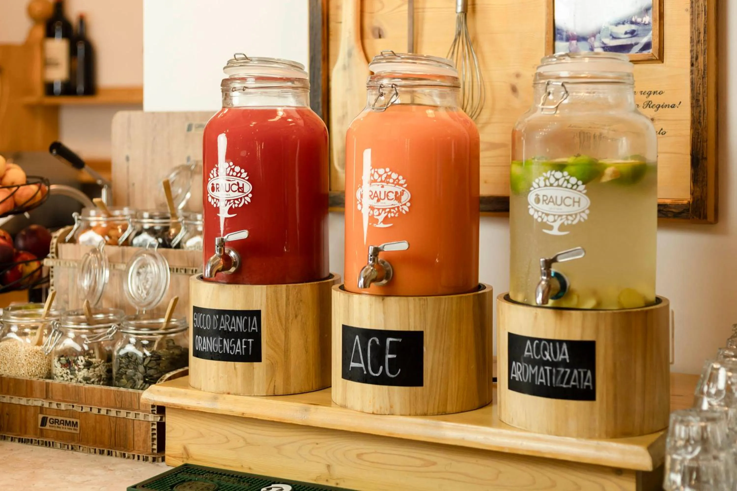 Food and drinks in Wellness Hotel Dolomia