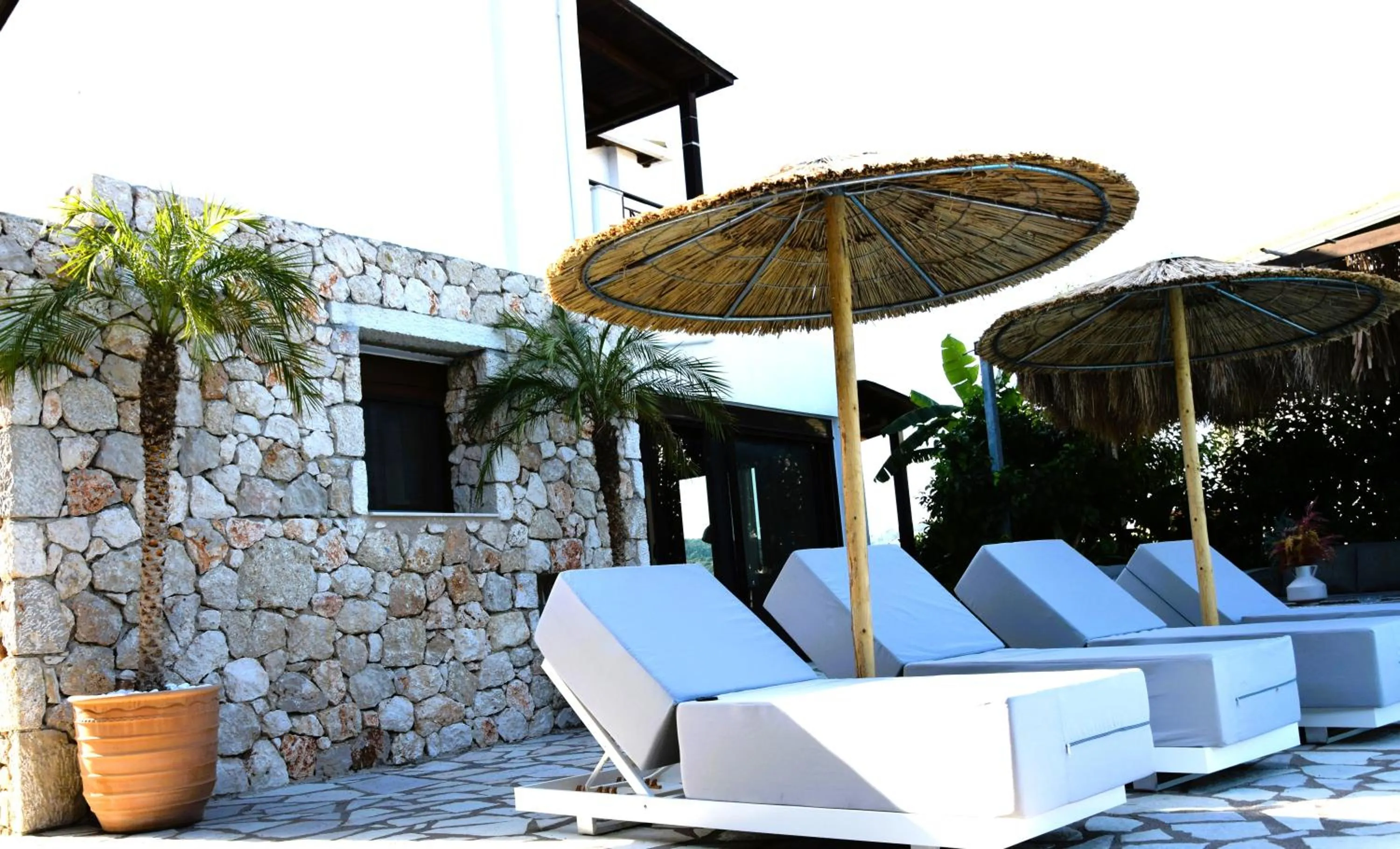 Swimming pool in Luxury Villa Athina