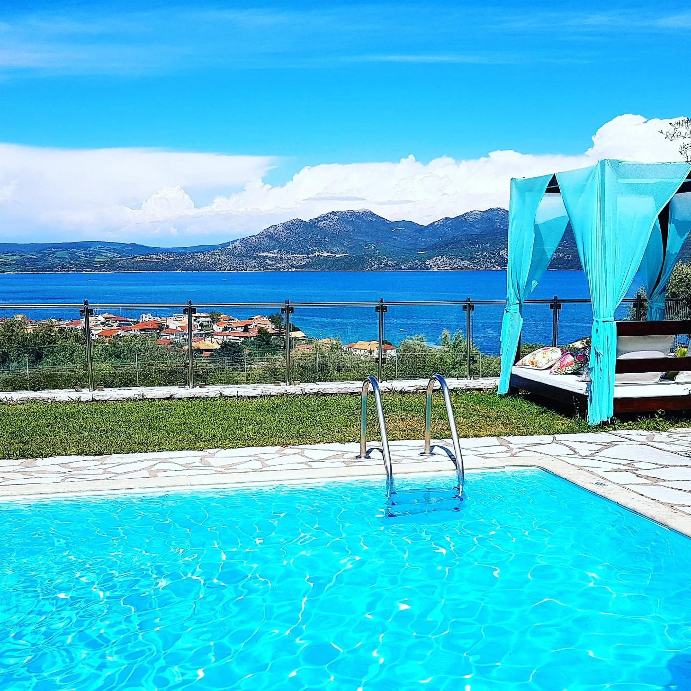 Day in Luxury Villa Athina