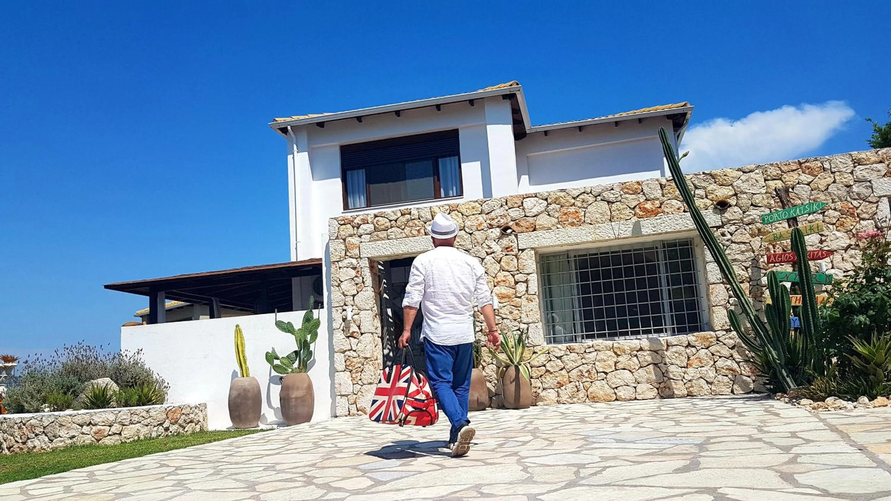 Property building in Luxury Villa Athina